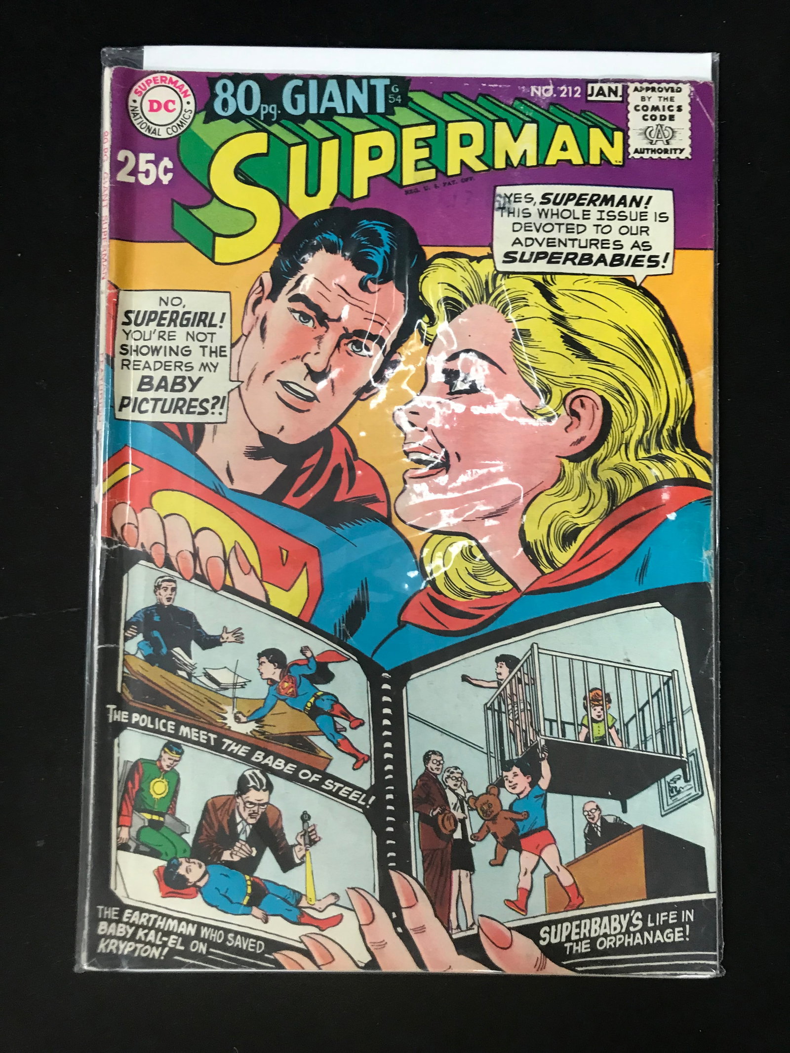 DC COMICS SUPERMAN NO.212: Prices are in Canadian dollars