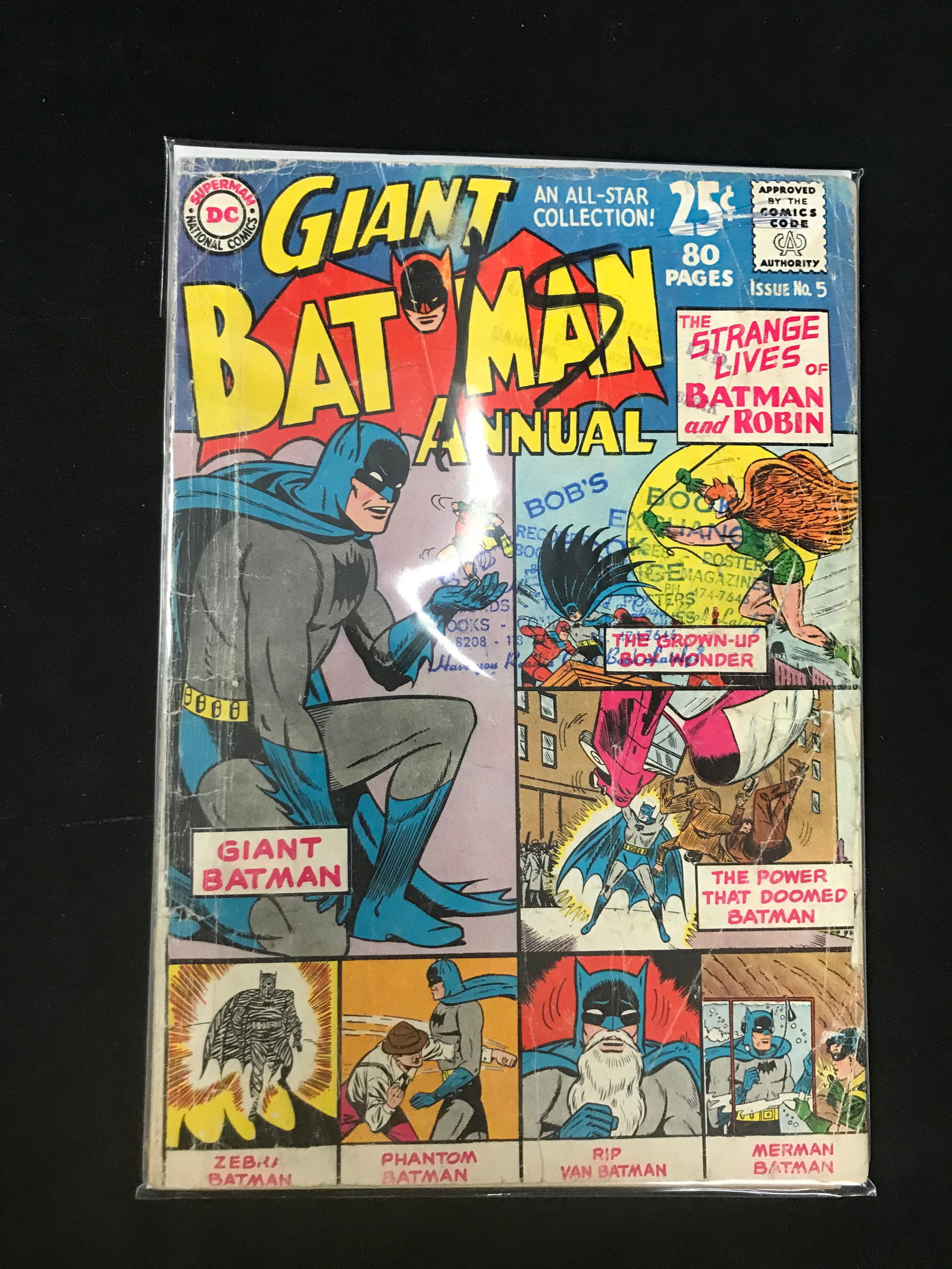 DC COMICS GIANT BATMAN ANNUAL NO.5 (1 of 1)