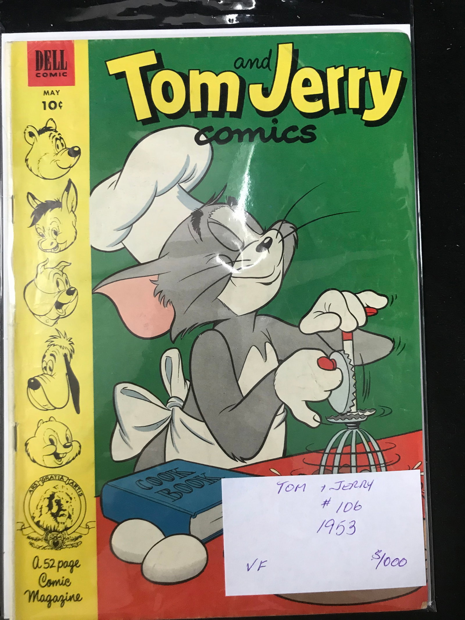 1953 DELL COMICS TOM AND JERRY NO.106 (1 of 1)