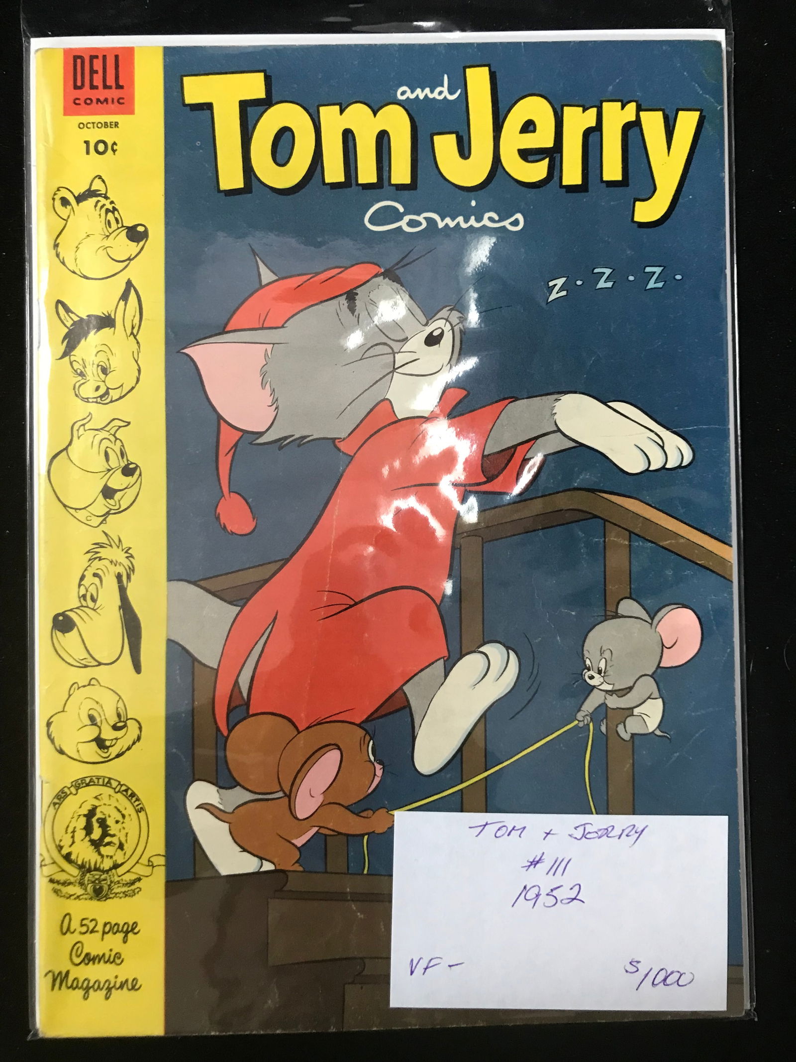 1952 DELL COMICS TOM AND JERRY NO.111 (1 of 1)