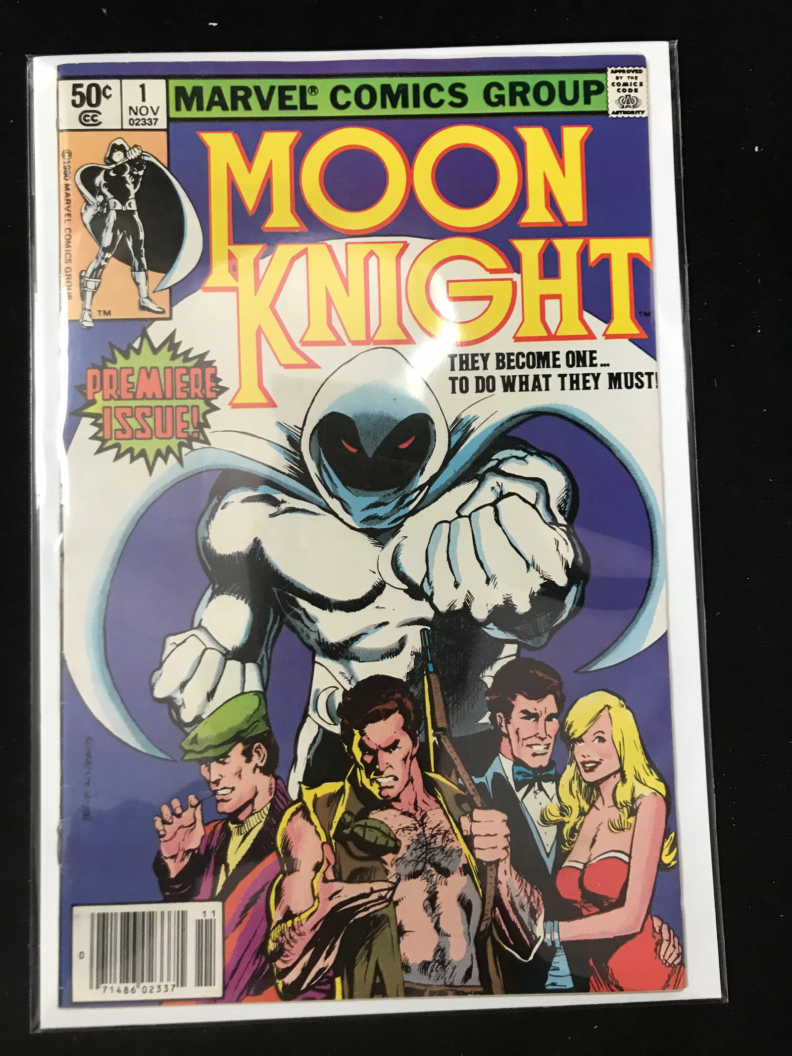 MARVEL COMICS NO.1 MOON KNIGHT (1 of 1)