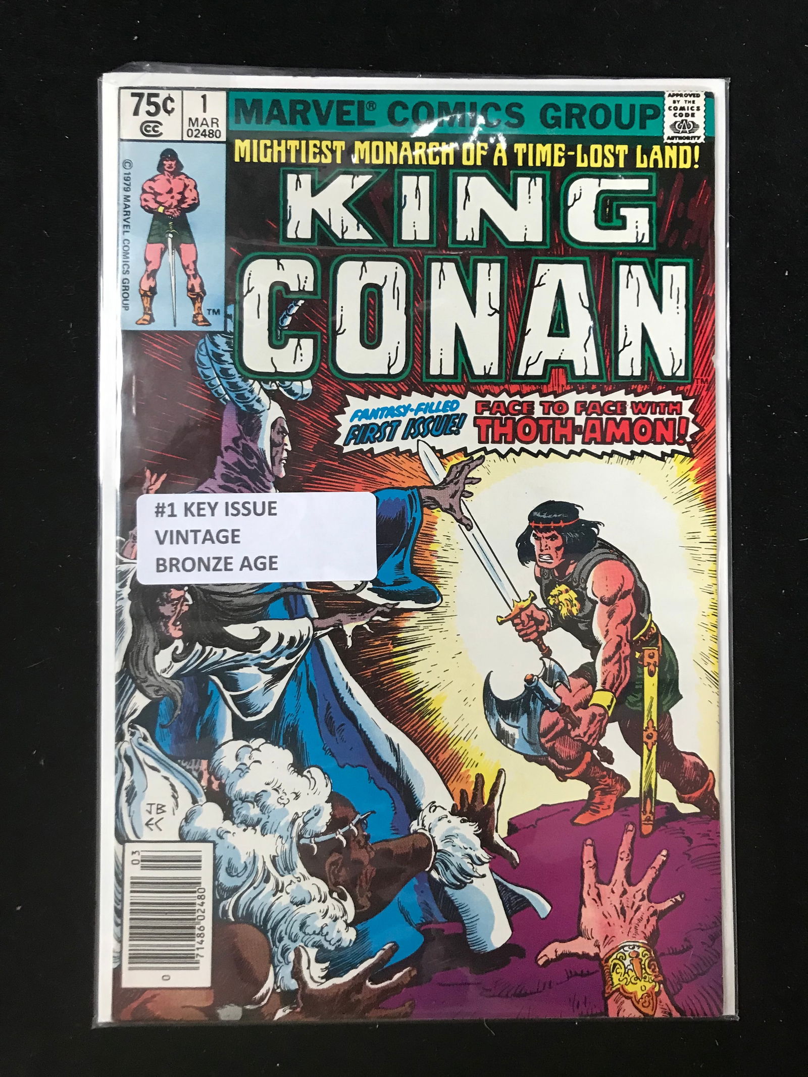 MARVEL COMICS NO.1 KING CONAN (VINTAGE BRONZE AGE) (1 of 1)