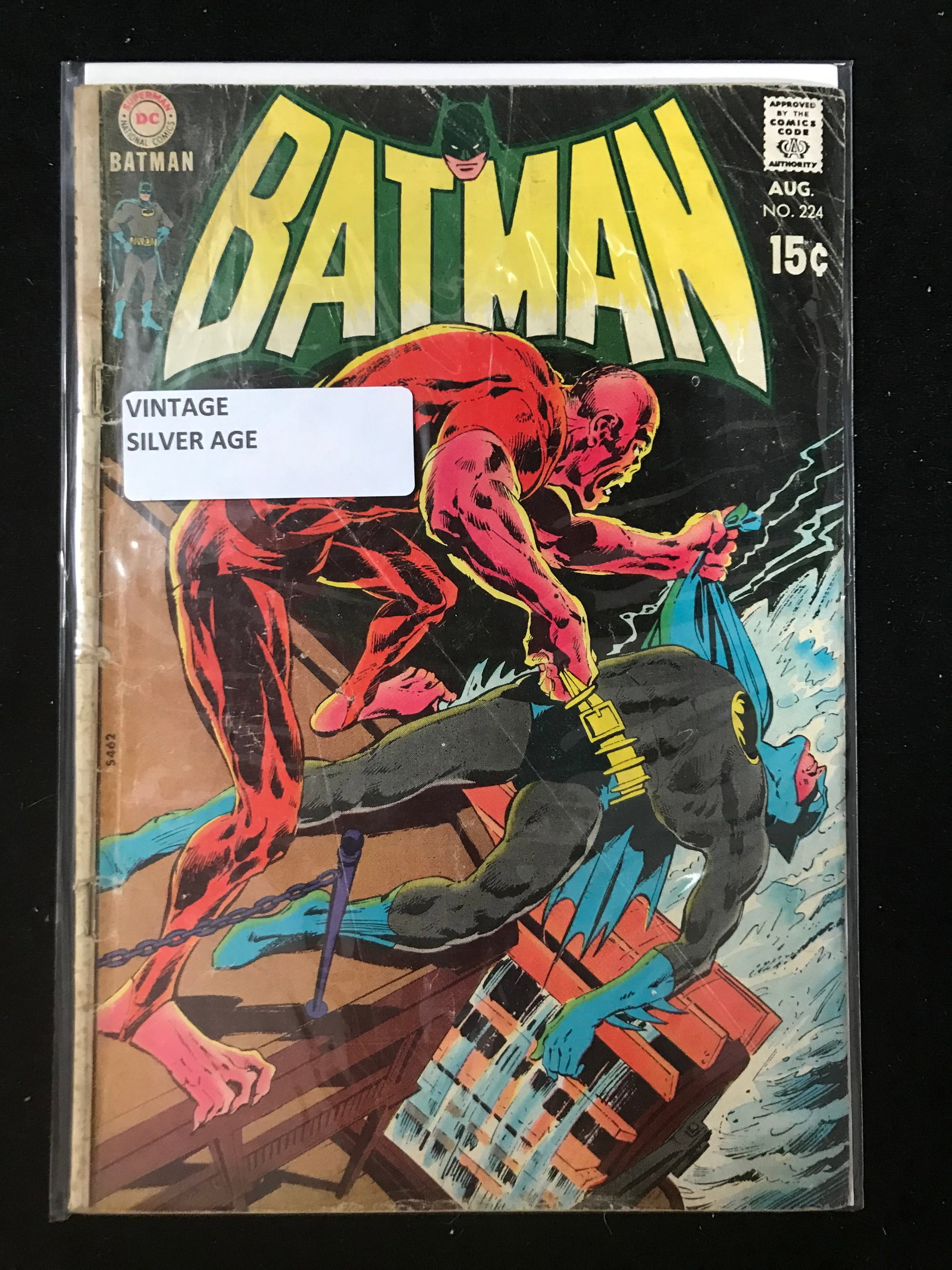 DC COMICS NO.224 BATMAN (VINTAGE SILVER AGE): Prices are in Canadian dollars