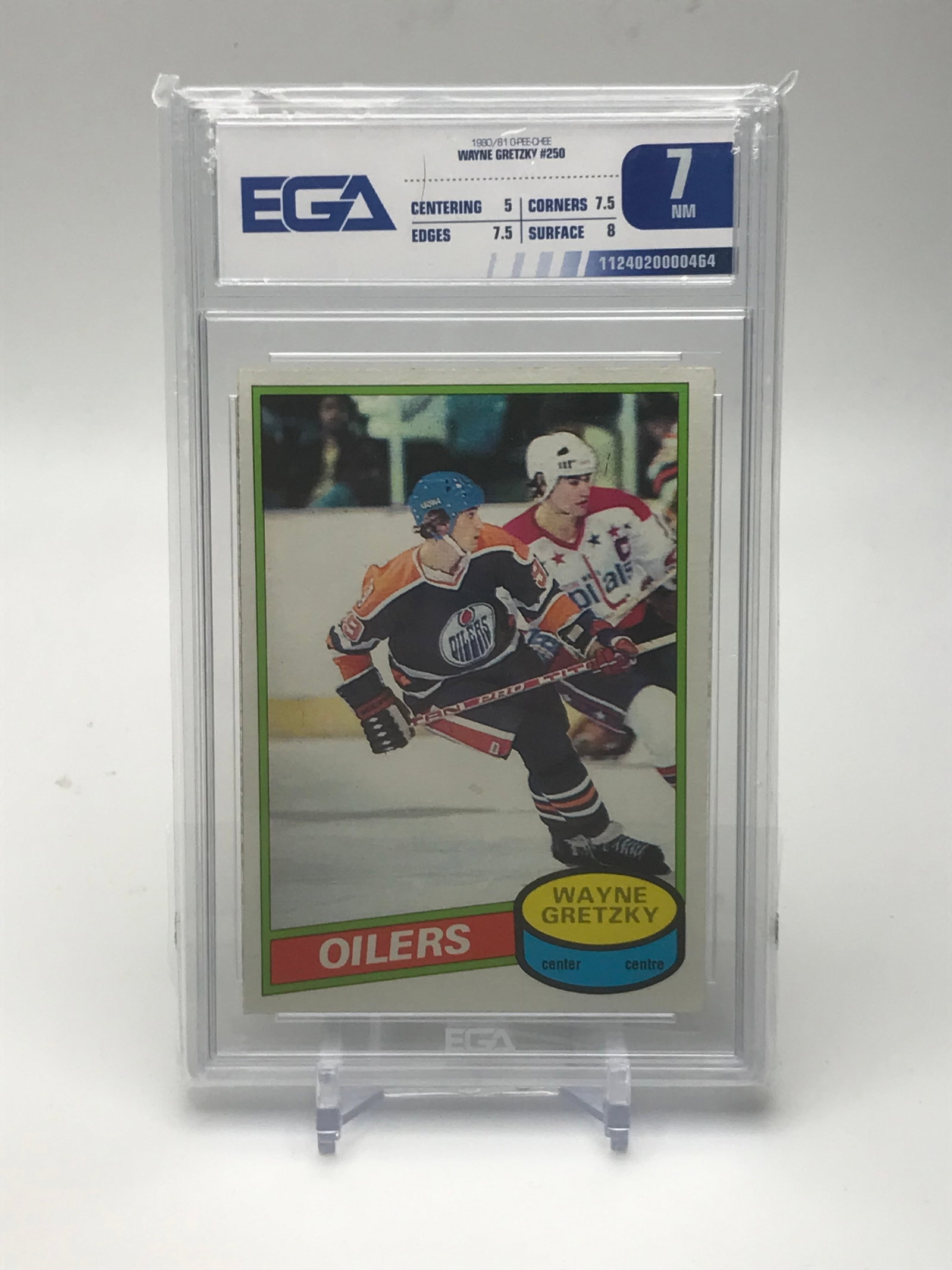 1980-81 O-[EE-CHEE WAYNE GRETZKY (EGA 7): Prices are in Canadian dollars
