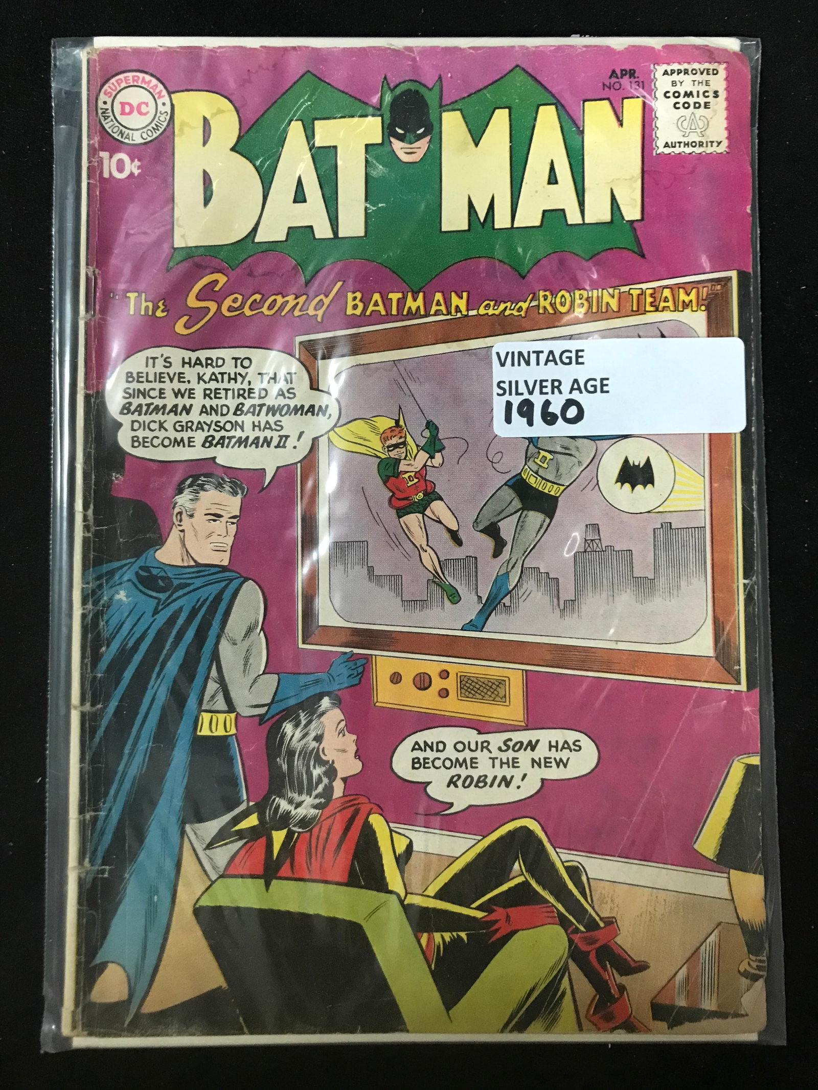 DC COMICS NO.131 BATMAN (VINTAGE SILVER AGE): Prices are in Canadian dollars