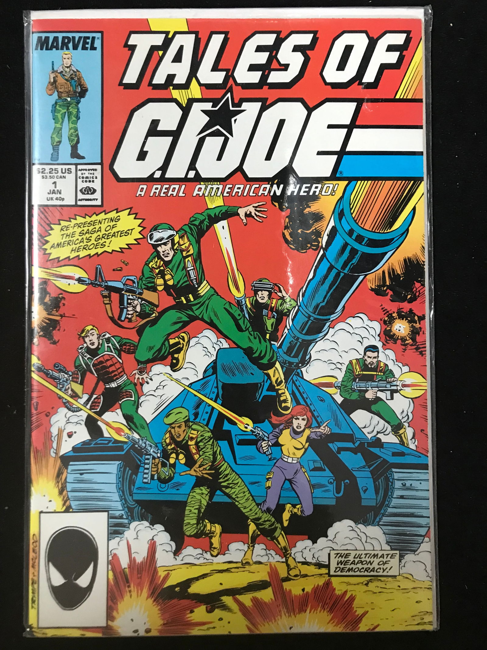 MARVEL COMICS NO.1 TALES OF G.I. JOE (1 of 1)