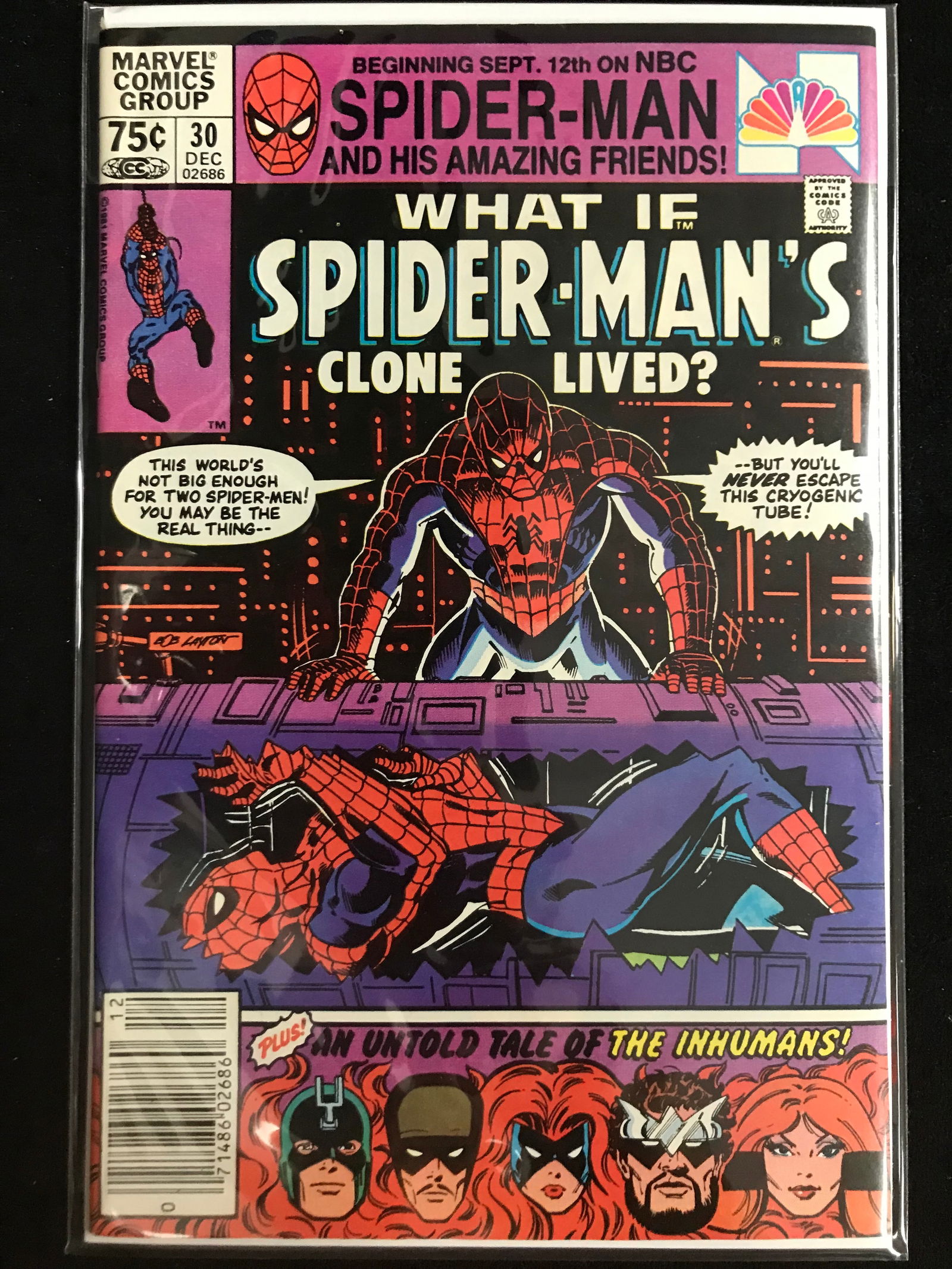 MARVEL COMICS NO.30 WHAT IF SPIDERMANS CLONE LIVED (1 of 1)
