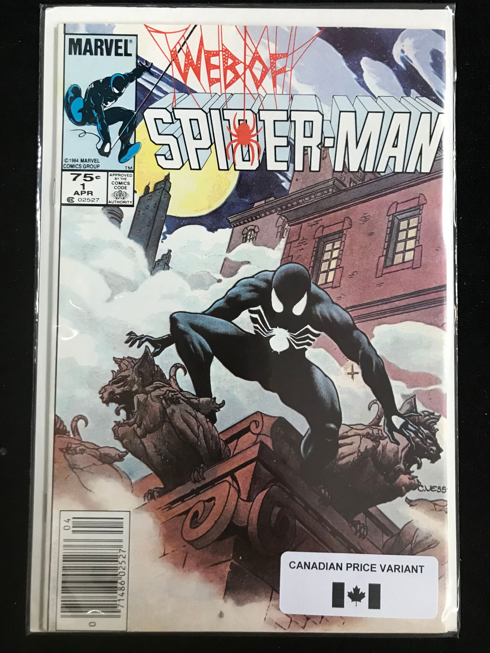 MARVEL COMICS NO.1 WEB OF SPIDERMAN (CNADIAN PRICE VARIANT) (1 of 1)