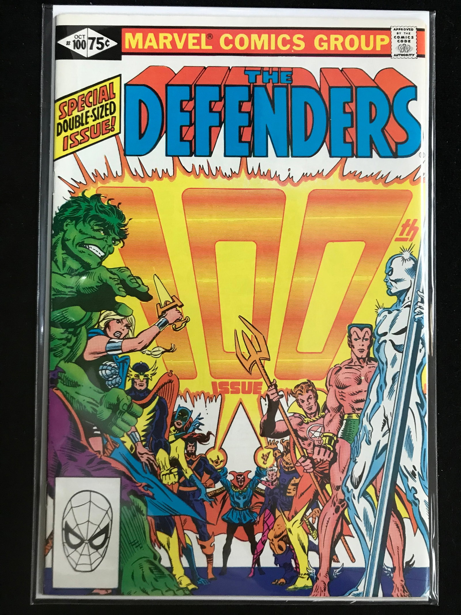 MARVEL COMICS NO.100 THE DEFENDERS: Prices are in Canadian dollars