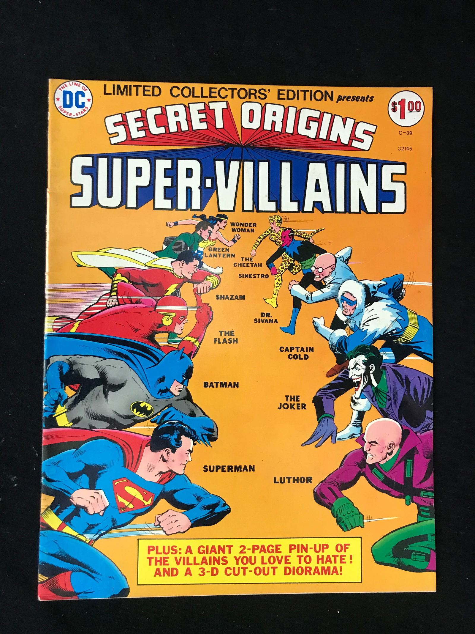 DC COMICS LTD. COLLECTORS EDITION SECRET ORIGINS SUPER VILLAINS (1 of 1)