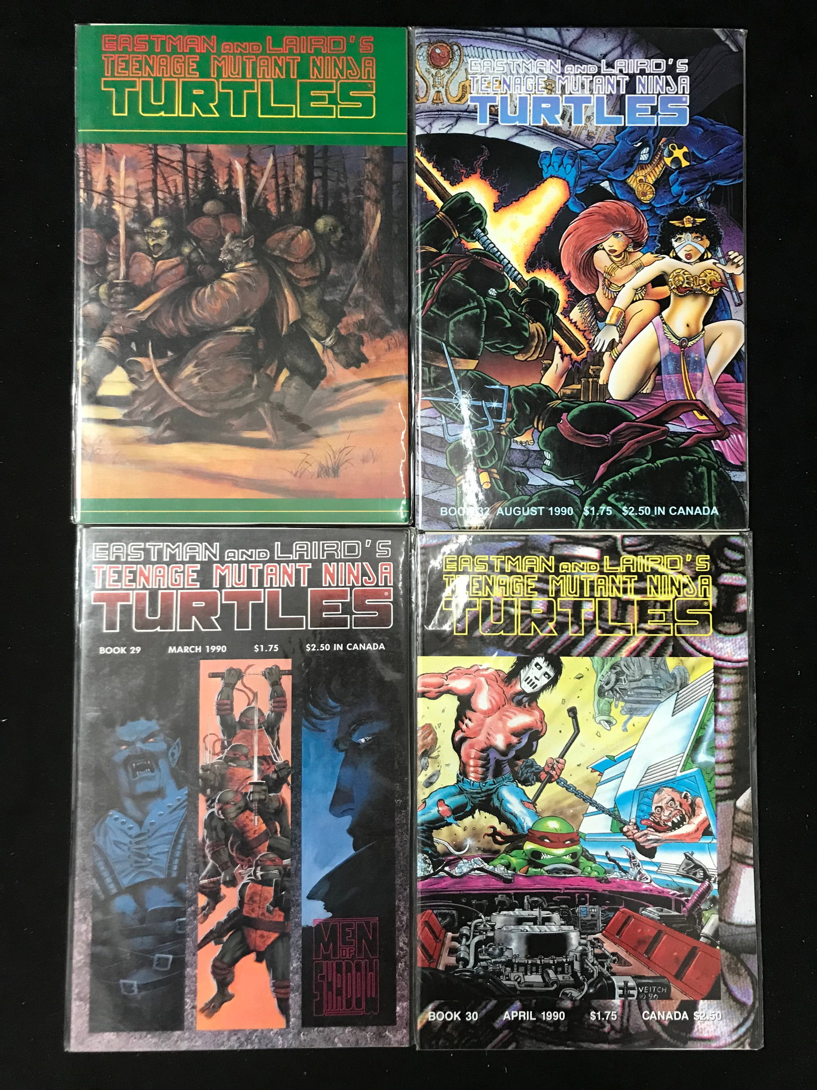 LOT OF TEENAGE MUTANT NINJA TURTLES COMICS: Prices are in Canadian dollars