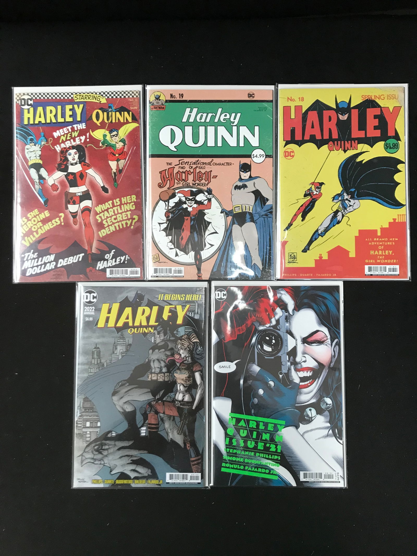 LOT OF HARLEY QUINN COMICS (DC COMICS) (1 of 1)