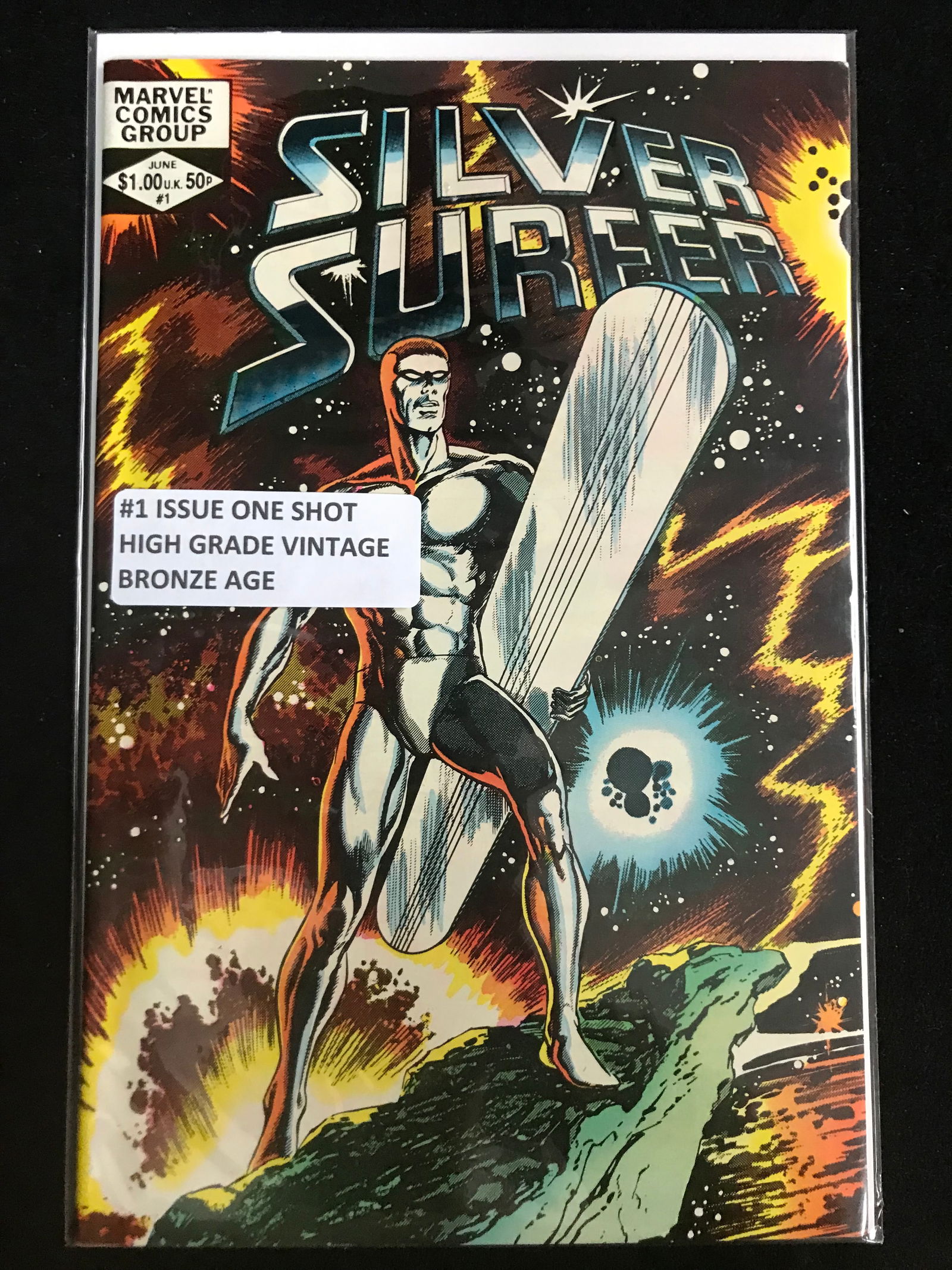 MARVEL COMICS NO.1 SILVER SURFER (VINTAGE BRONZE AGE) (1 of 1)