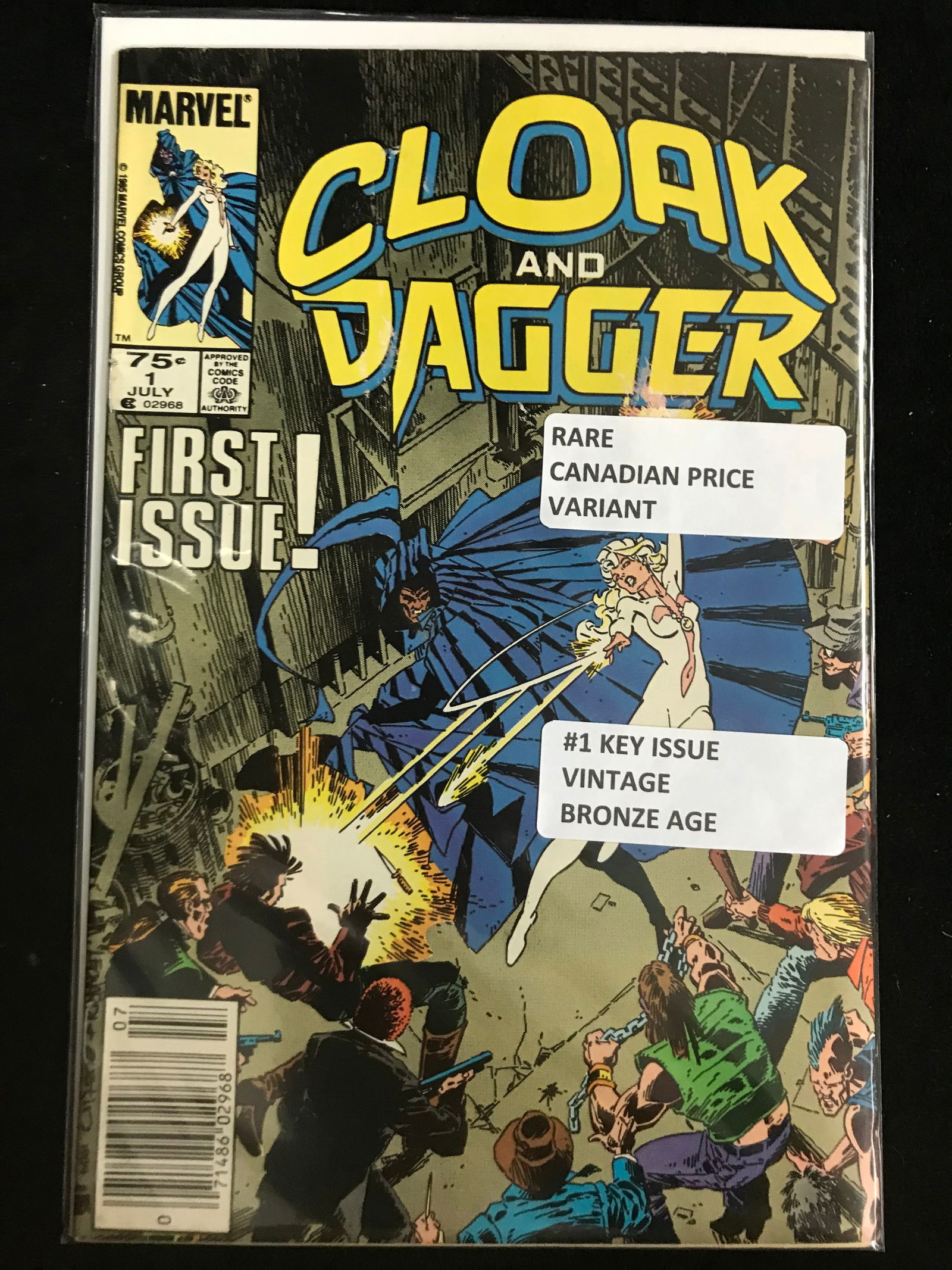 DC COMICS DEATH OF SUPERMAN SEALED POLYBAG1 CLOAK AND DAGGER (VINTAGE BRONZE AGE) (1 of 1)