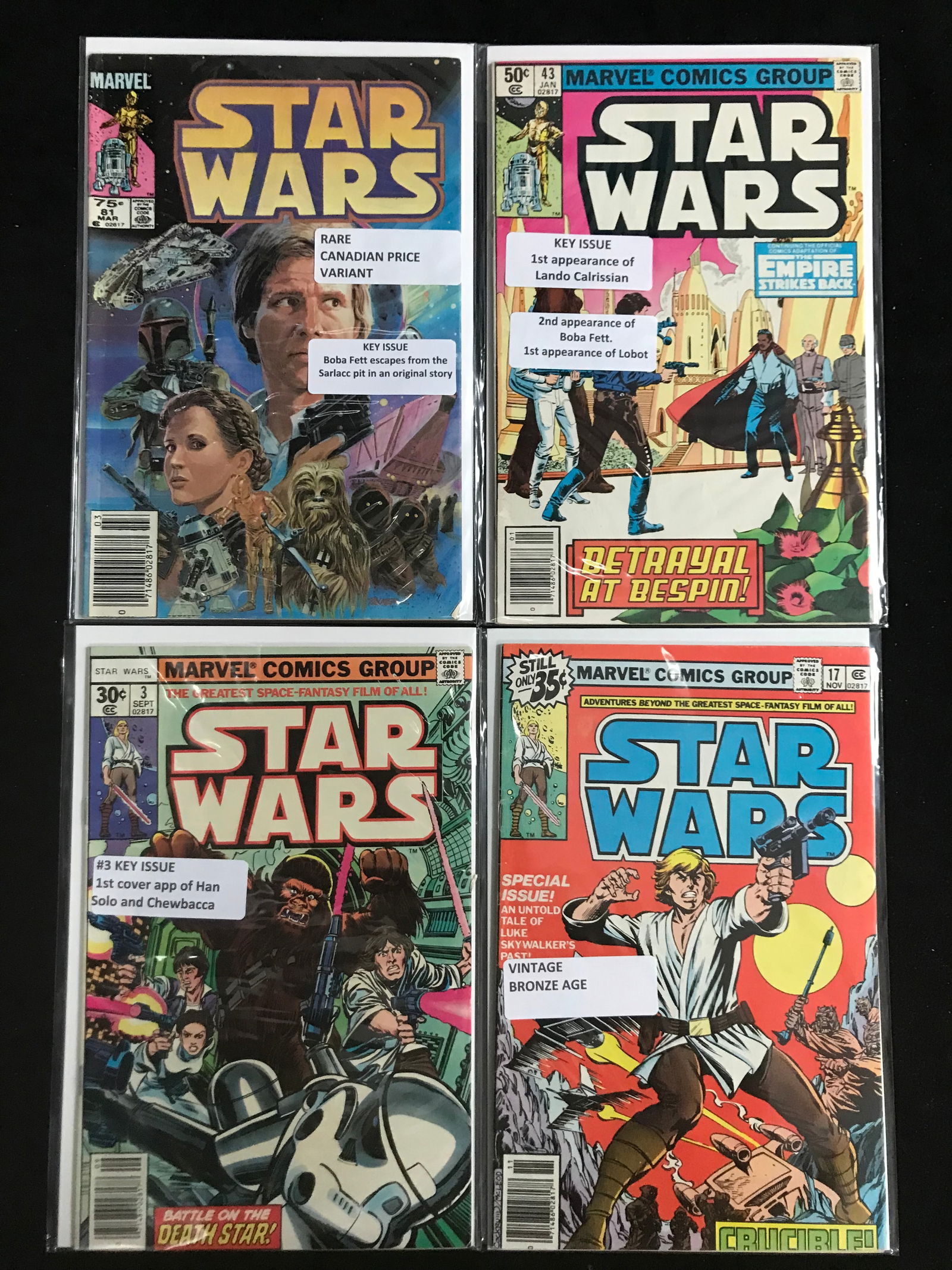 LOT OF STAR WARS COMICS (MARVEL COMICS) (1 of 1)