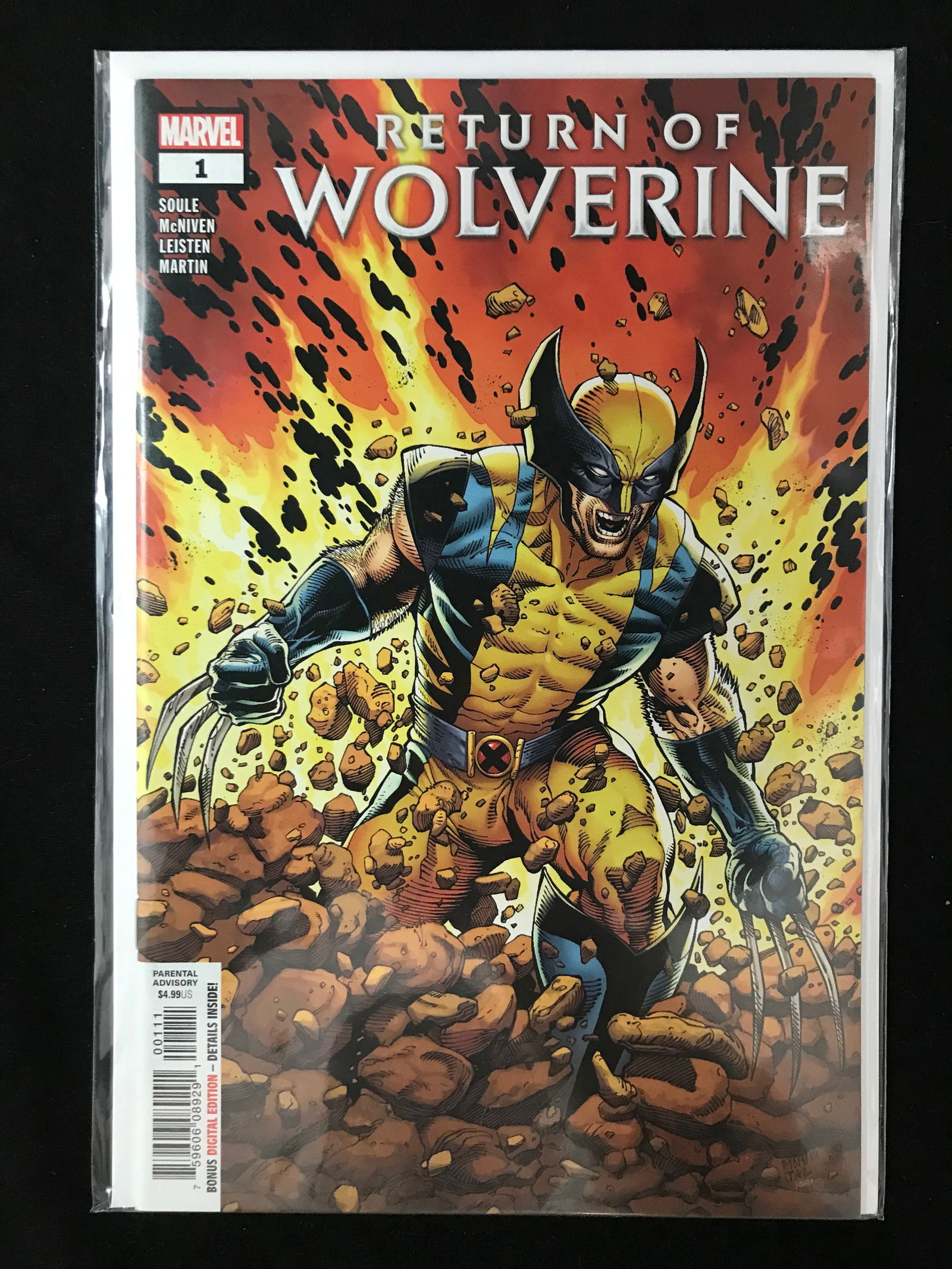 MARVEL COMICS NO.1 RETURN OF WOLVERINE (1 of 1)
