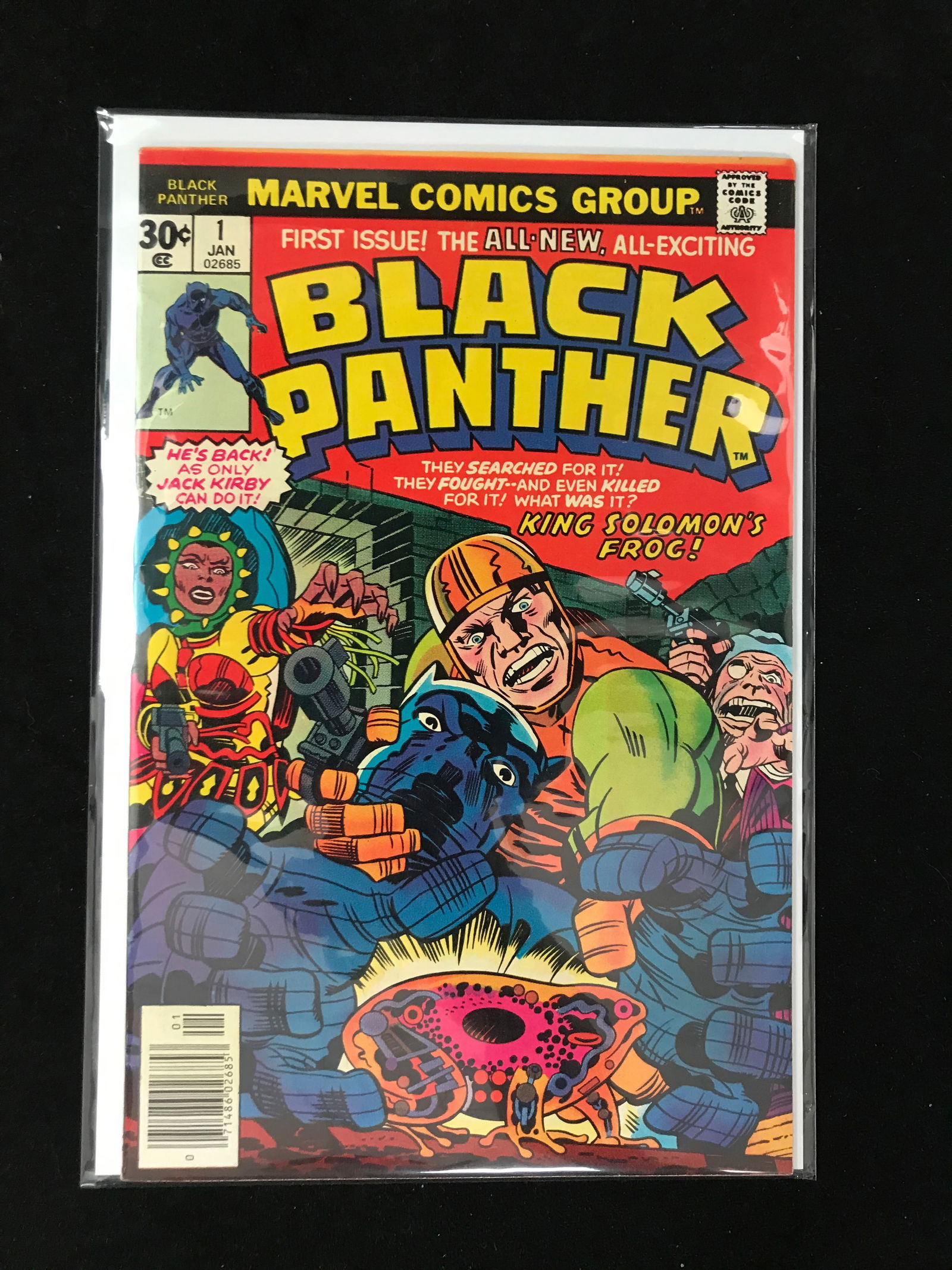 MARVEL COMICS NO.1 BLACK PANTHER (1 of 1)