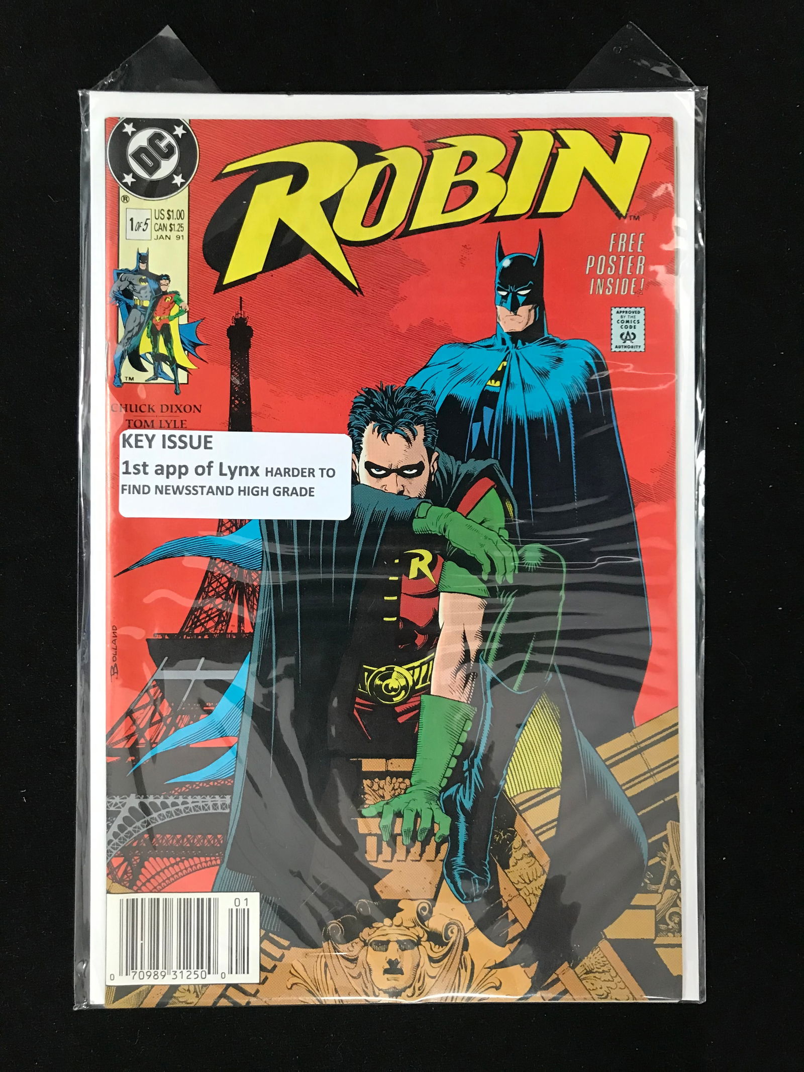 DC COMICS NO.1 OF 5 ROBIN (1ST APP LYNX) (1 of 1)