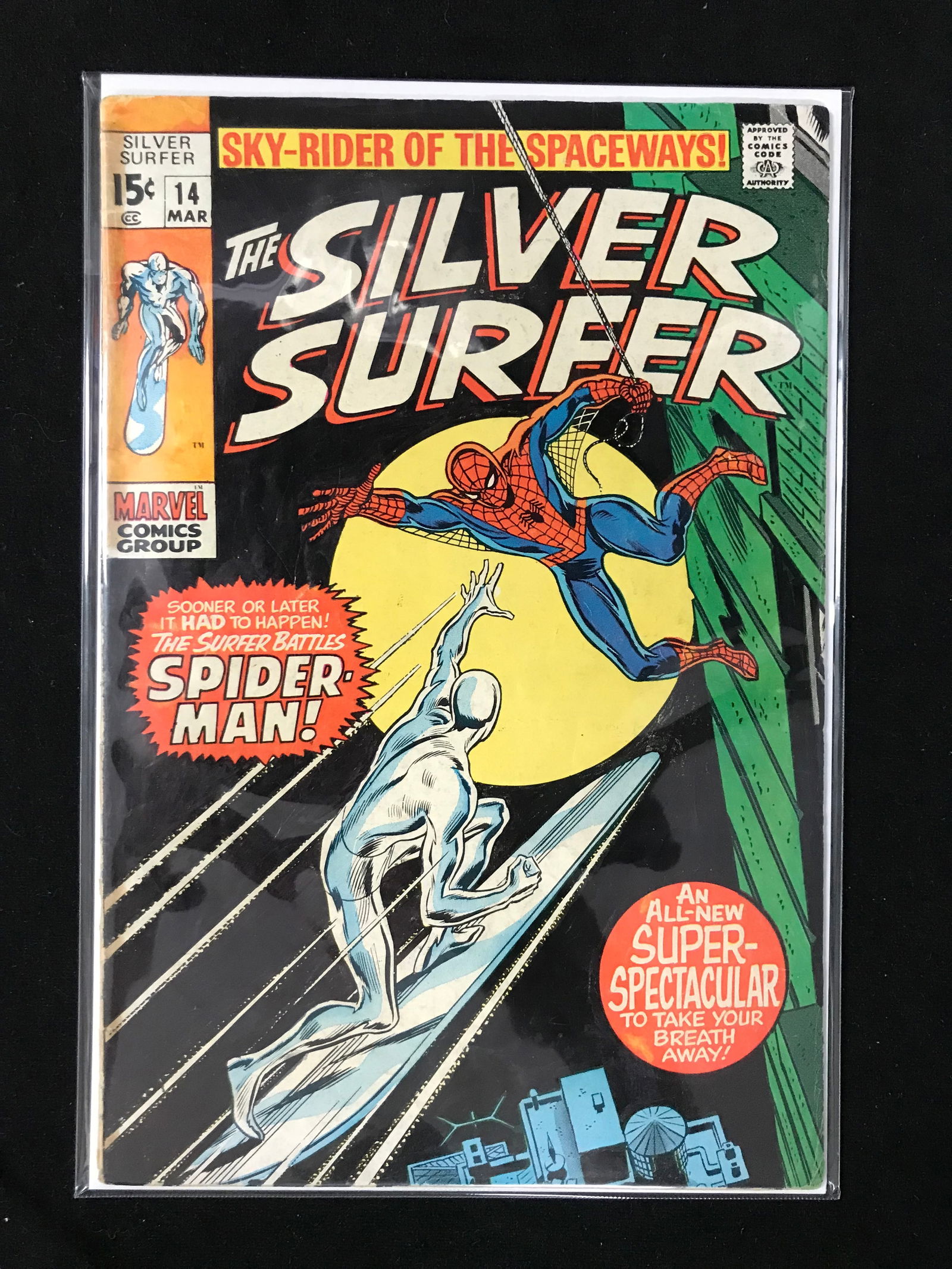 MARVEL COMICS NO.14 THE SILVER SURFER (1 of 1)