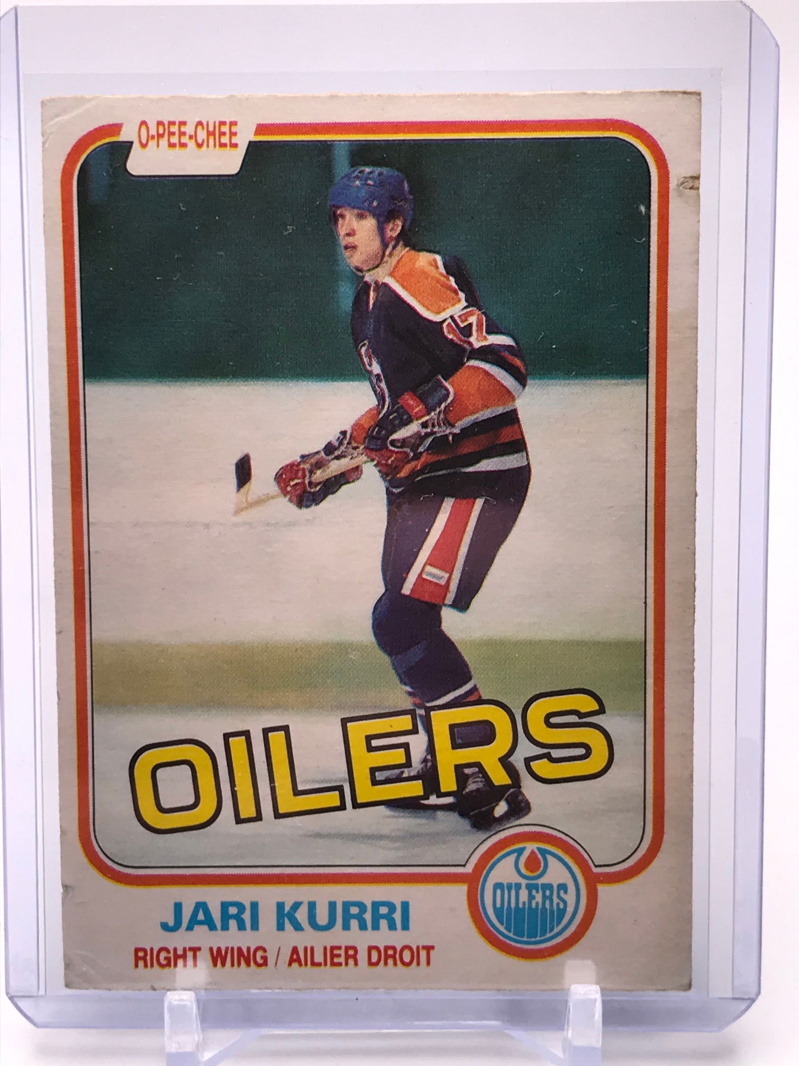 1981 O PEE CHEE JARI KURRI ROOKIE CARD: Prices are in Canadian dollars