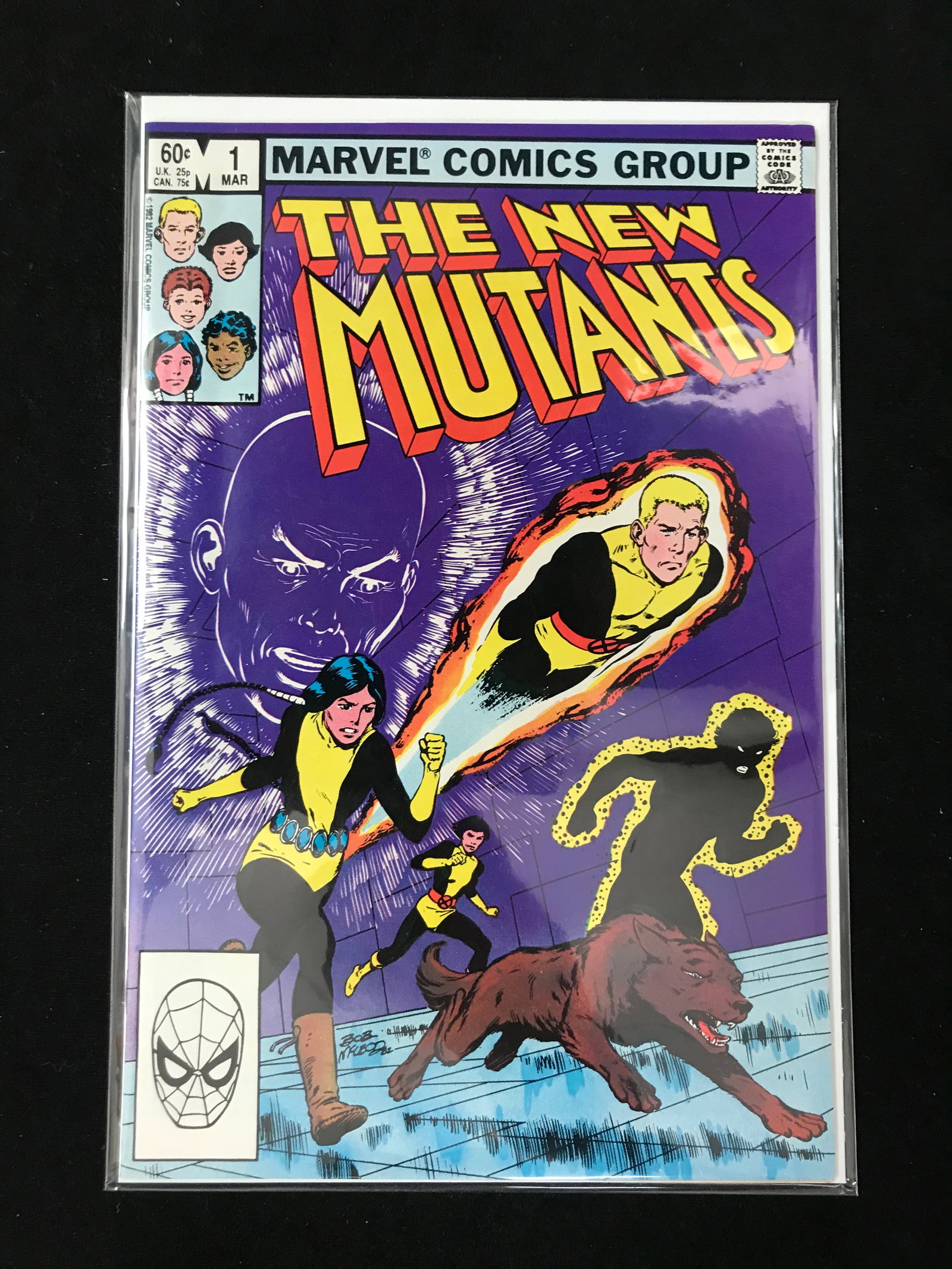 MARVEL COMICS NO.1 THE NEW MUTANTS (1 of 1)