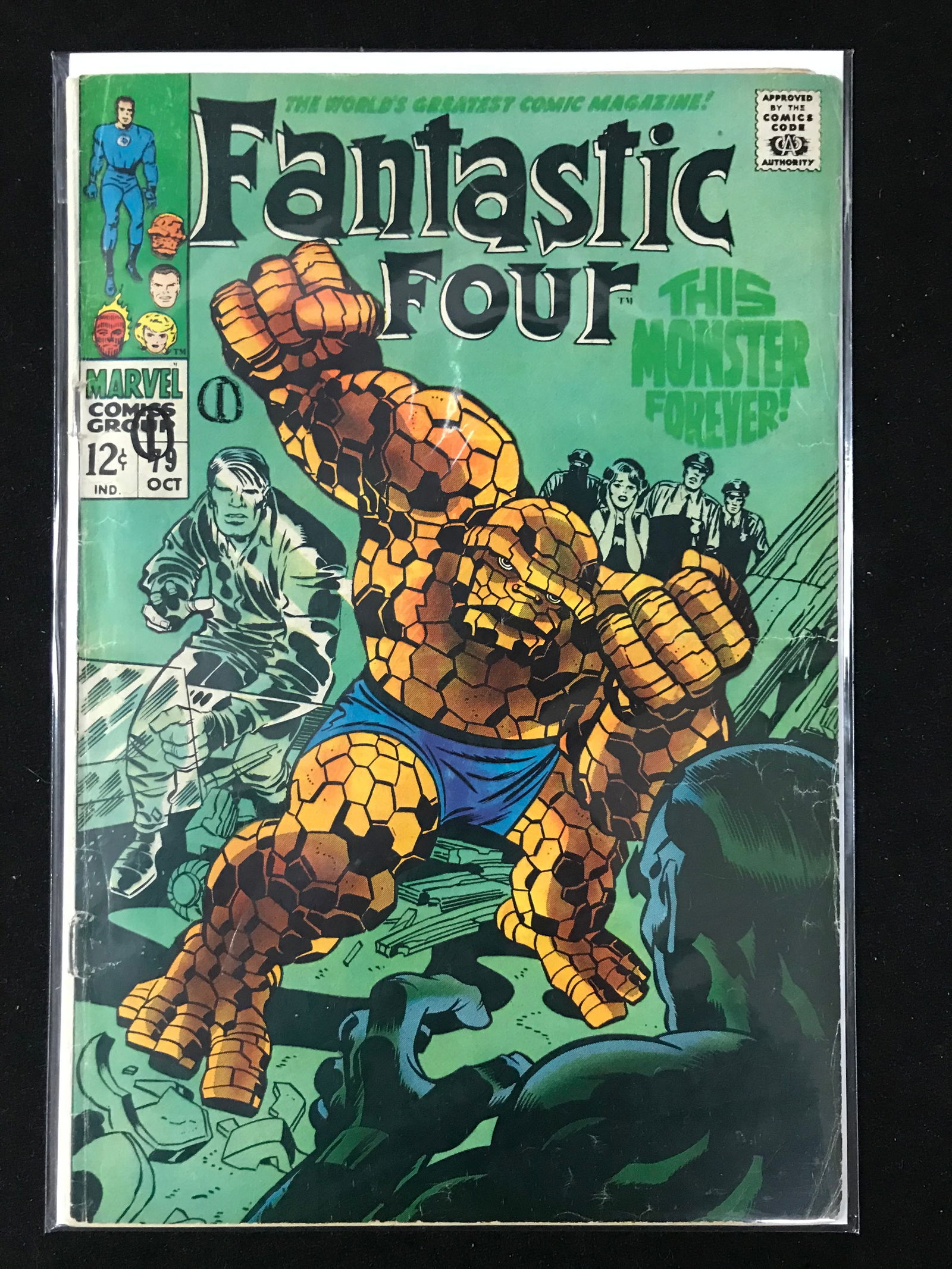 MARVEL COMICS NO.79 FANTASTIC FOUR (1 of 1)