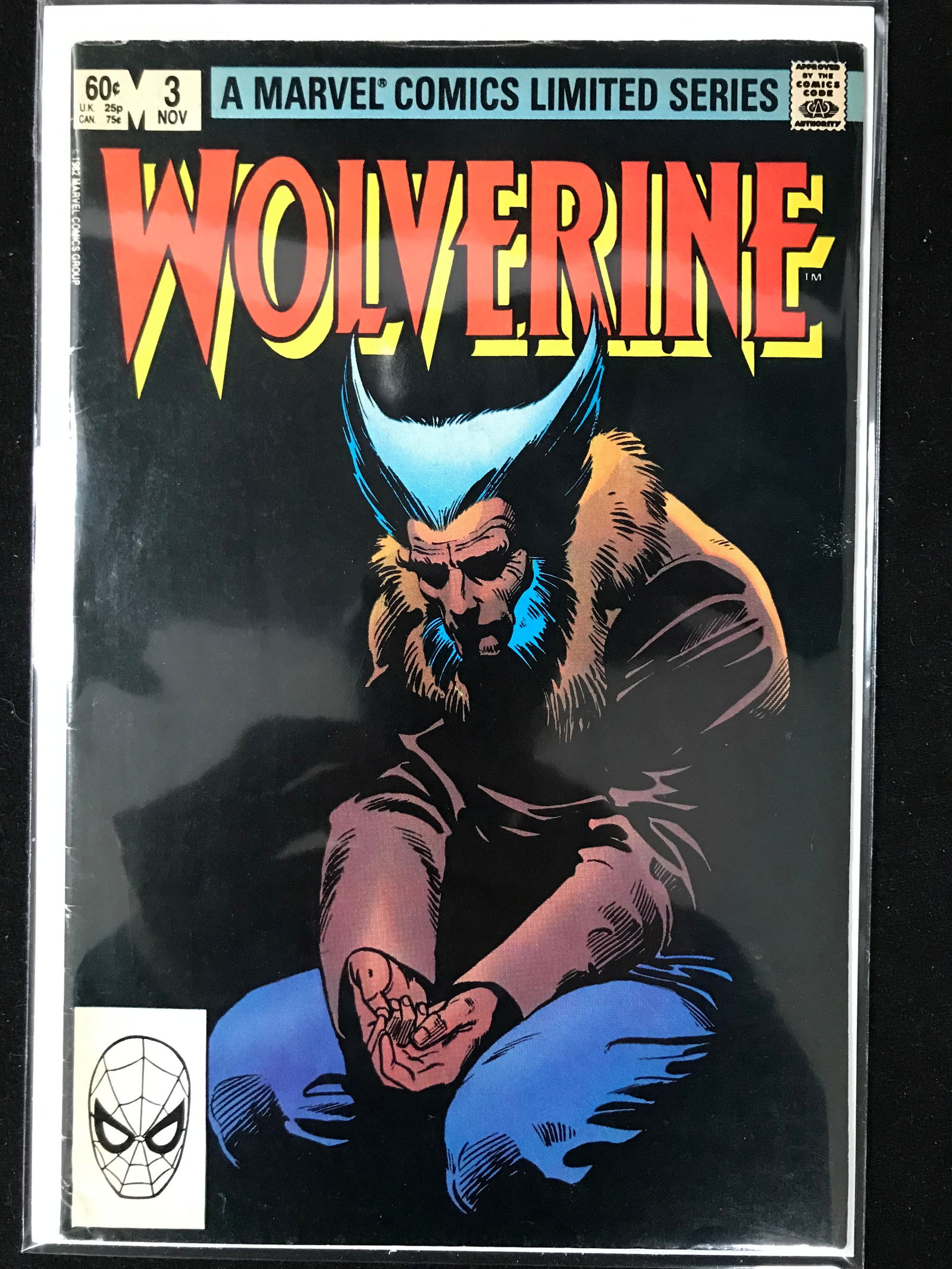 MARVEL COMICS NO.3 WOLVERINE (1 of 1)