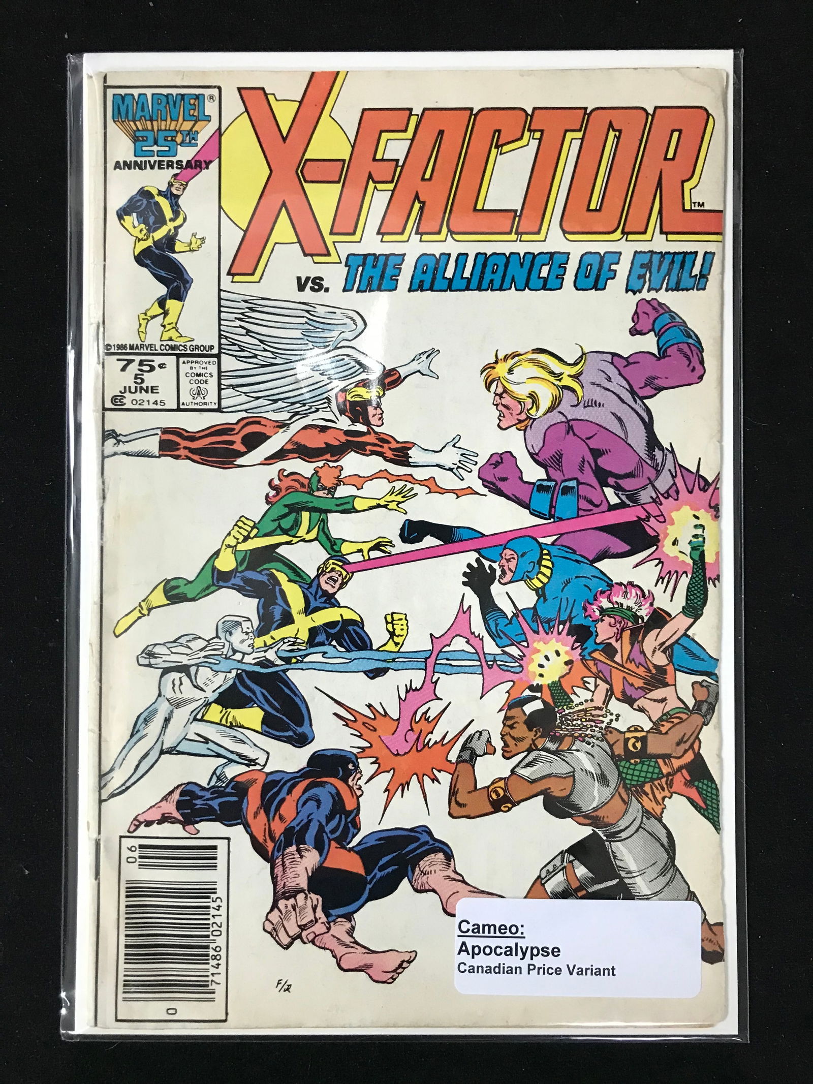 MARVEL COMICS NO.5 X-FACTOR (CAMEO APOCALYPSE) (1 of 1)