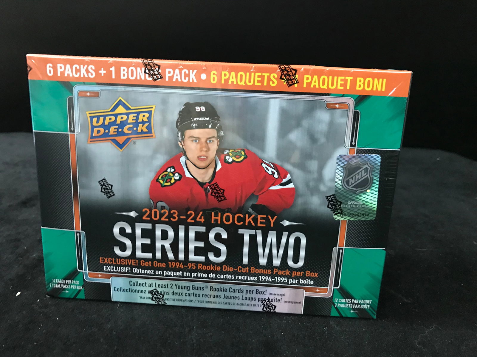 SEALED 2023-24 UPPER DECK SERIES TWO MEGA BOX (1 of 1)