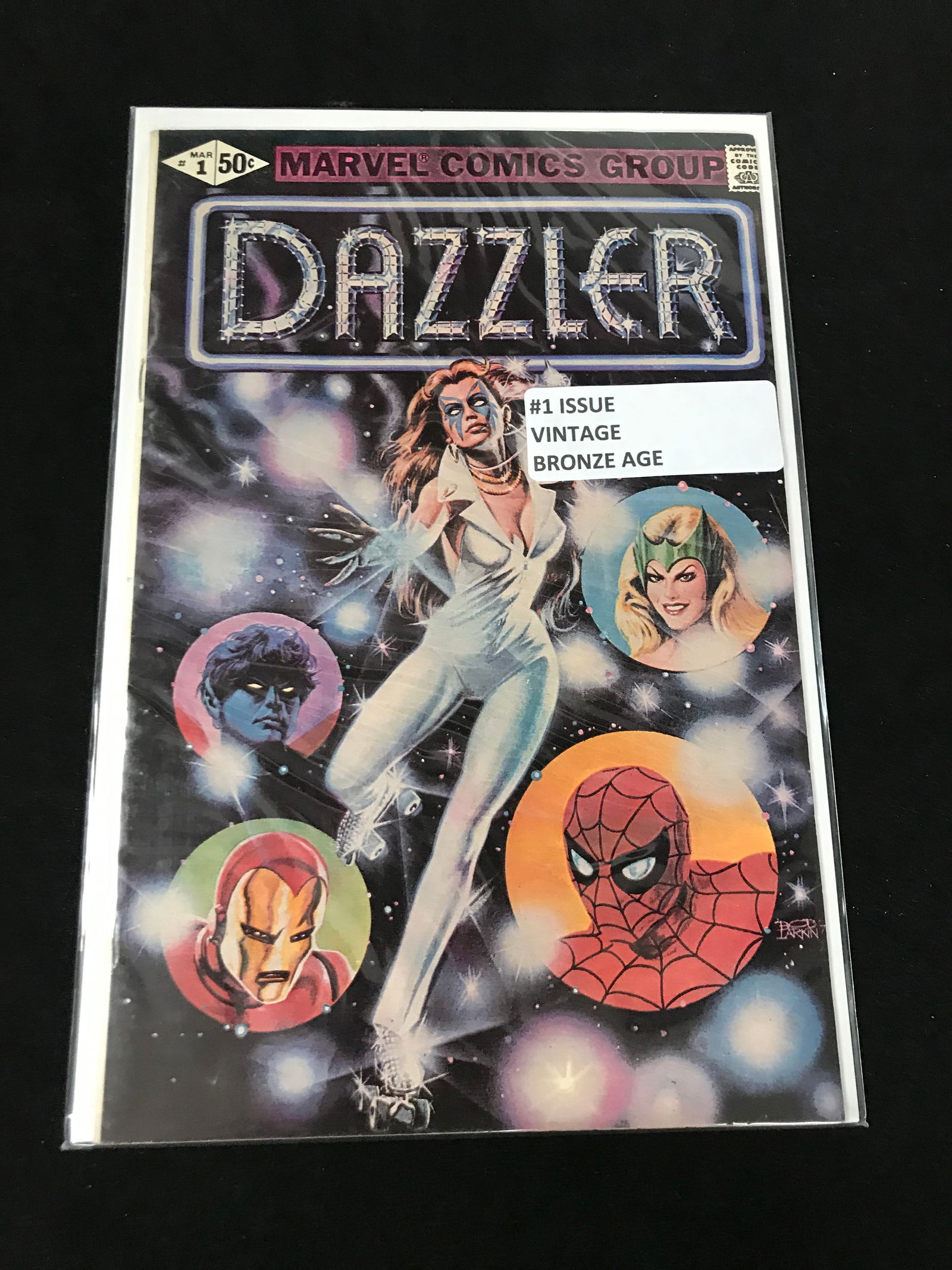 MARVEL COMICS NO.1 DAZZLER (VINTAGE BRONG AGE) (1 of 1)