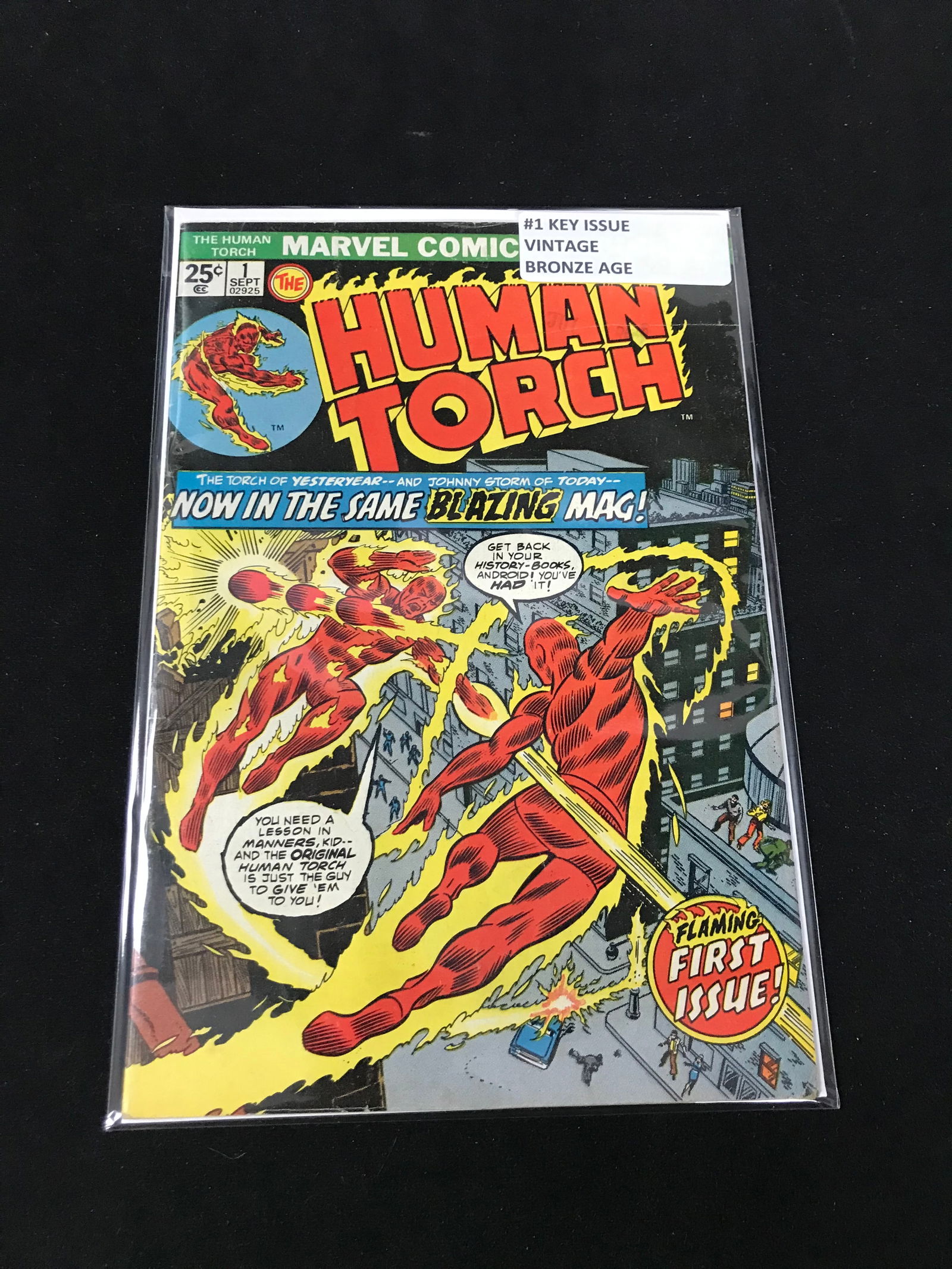 MARVEL COMICS NO.1 THE HUMAN TORCH (VINTAGE BRONZE AGE) (1 of 1)