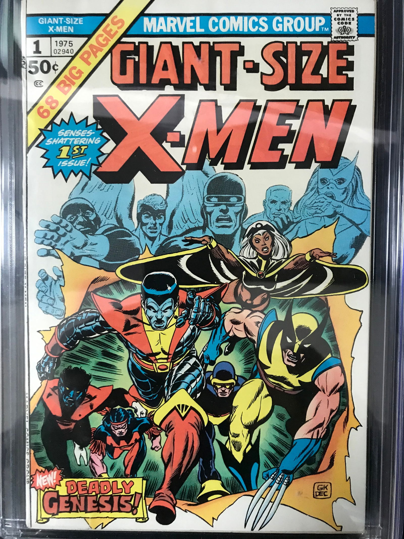 MARVEL COMICS NO.1 GIANT-SIZE X-MEN (HIGH GRADE WHITE TO OFF WHITE PAGES (1 of 3)