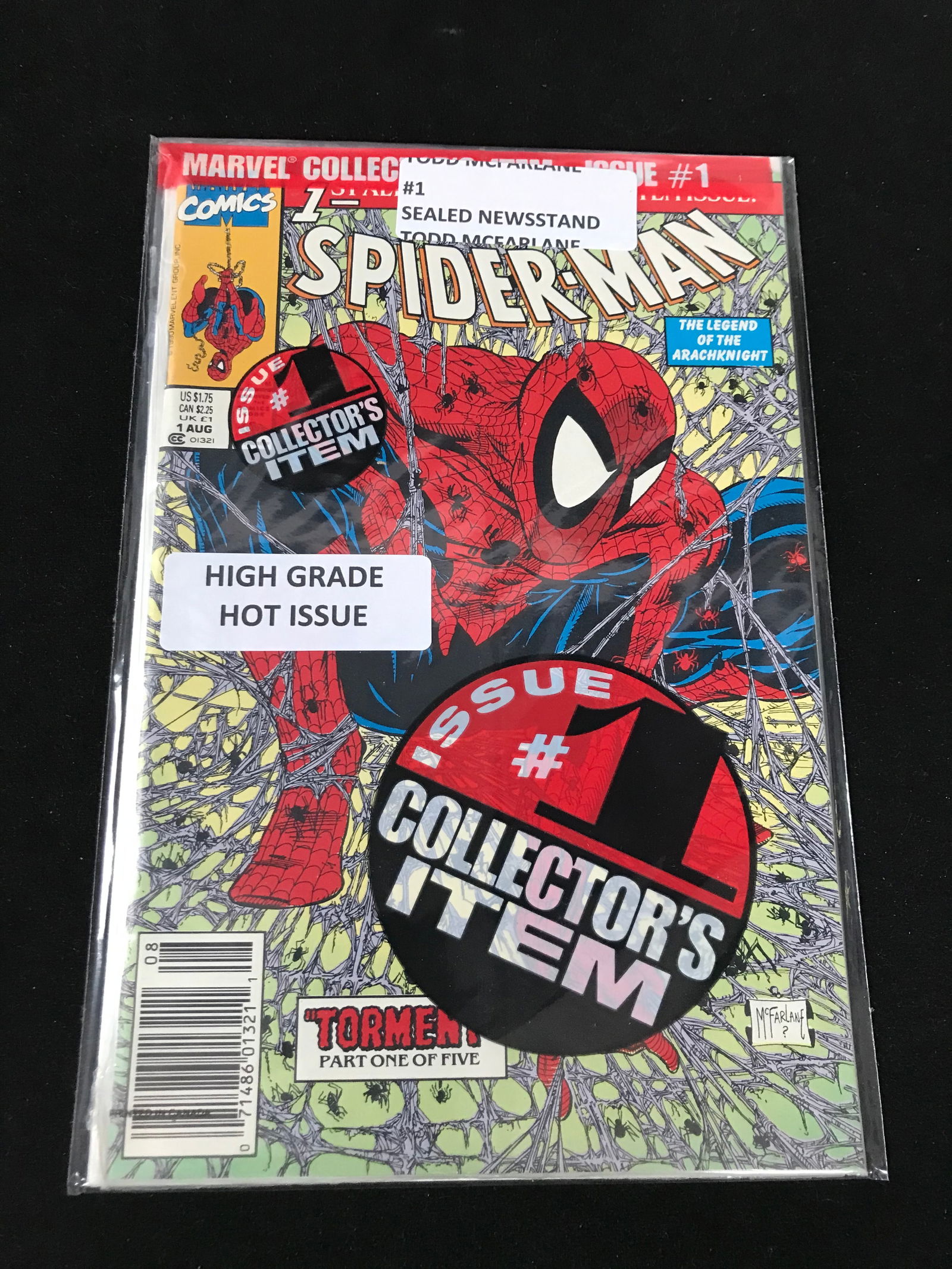 MARVEL COMICS NO.1 THE AMAZING SPIDERMAN (SEALED NEWSSTAND) (1 of 1)