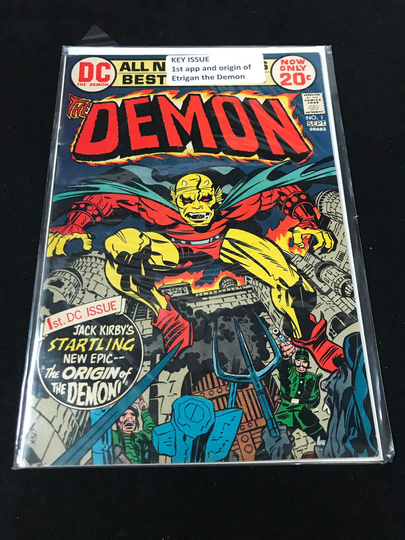 DC COMICS NO.1 DEMON (1ST APP AND ORIGIN OF THE DEMON) (1 of 1)