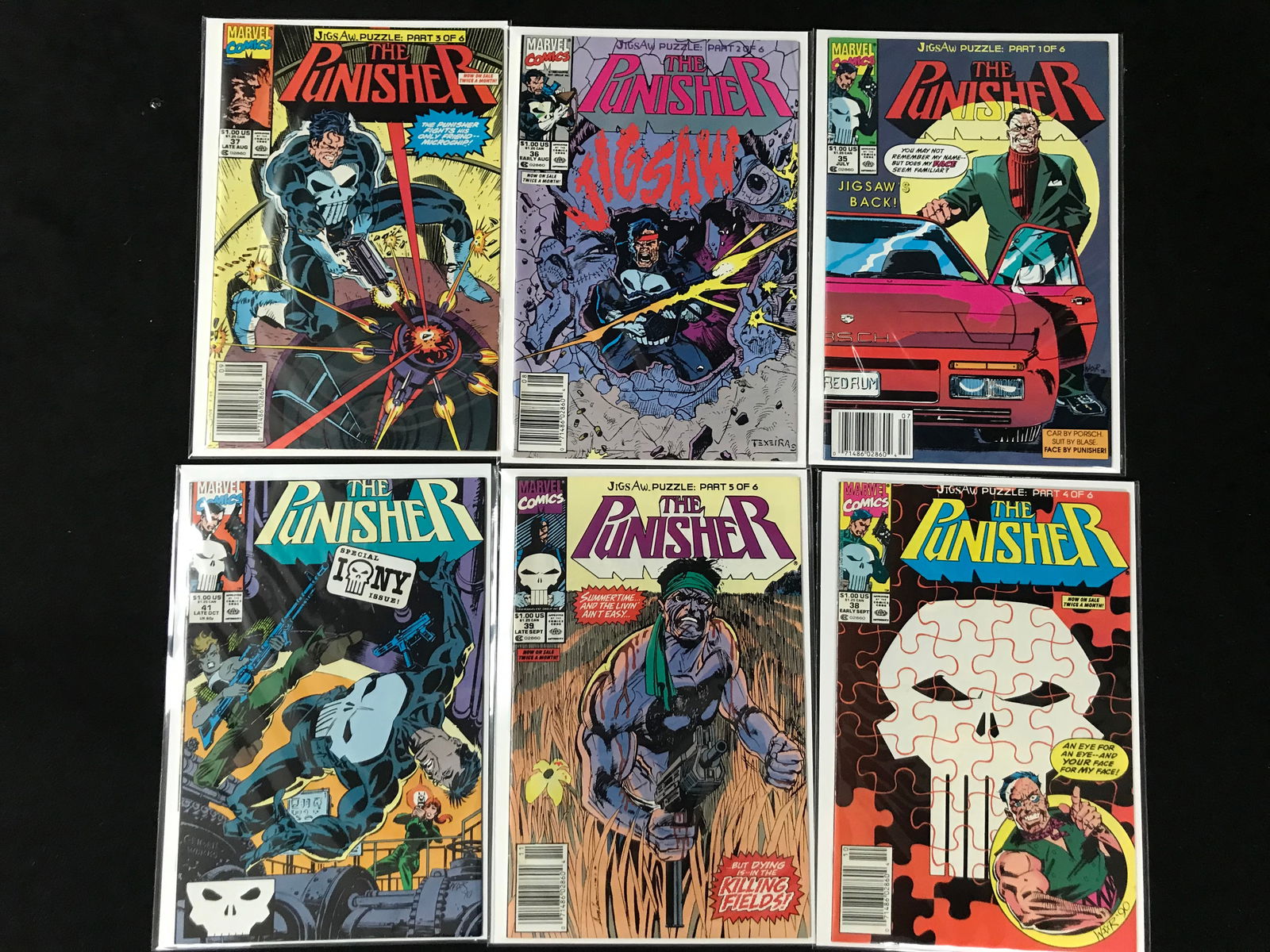 LOT OF THE PUNISHER COMICS (MARVEL COMICS) (1 of 1)