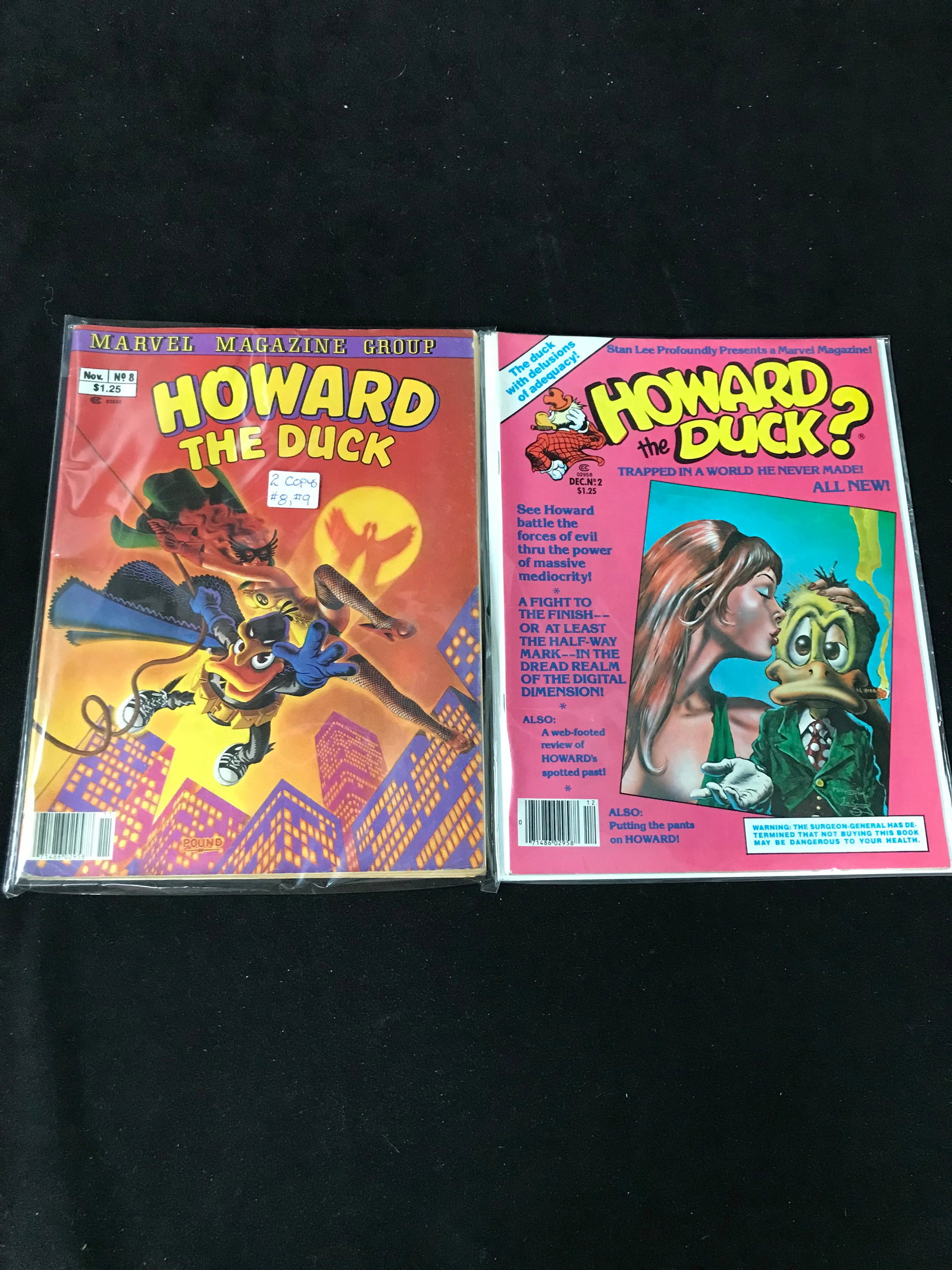 LOT OF HOWARD THE DUCK COMICS (MARVEL COMICS) (1 of 1)