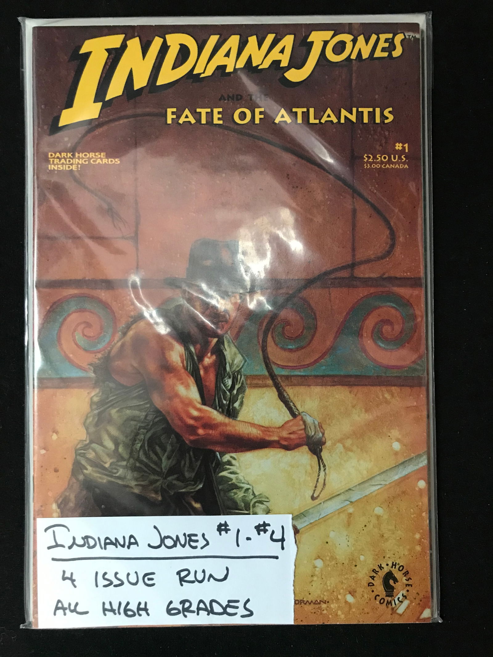 DARK HORSE COMICS NO.1-4 INDIANA JONES (4 ISSUE RUN) (1 of 1)