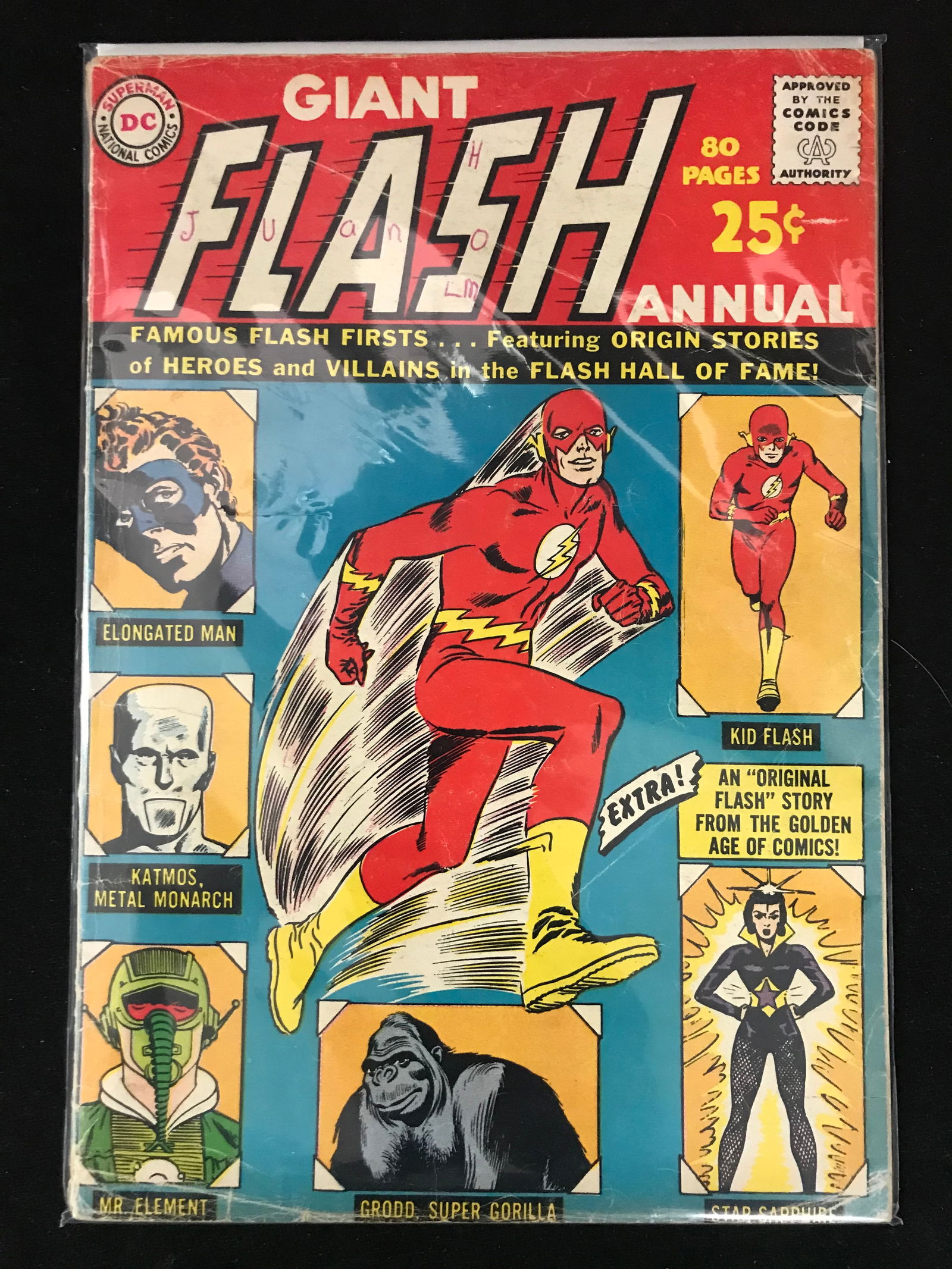 DC COMICS NO.123 GIANT FLASH ANNUAL (1 of 1)