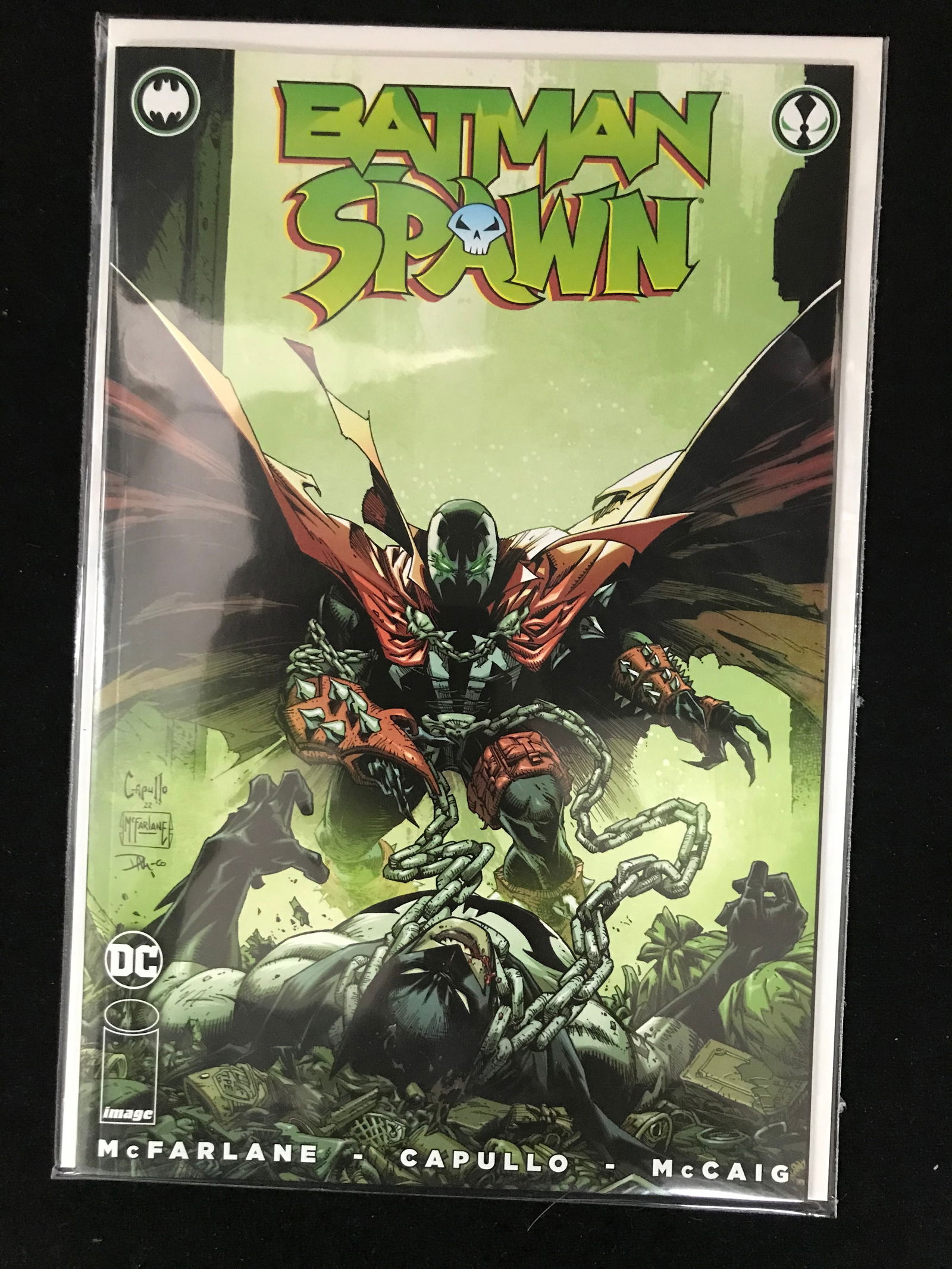 DC AND IMAGE COMICS BATMAN SPAWN (1 of 1)