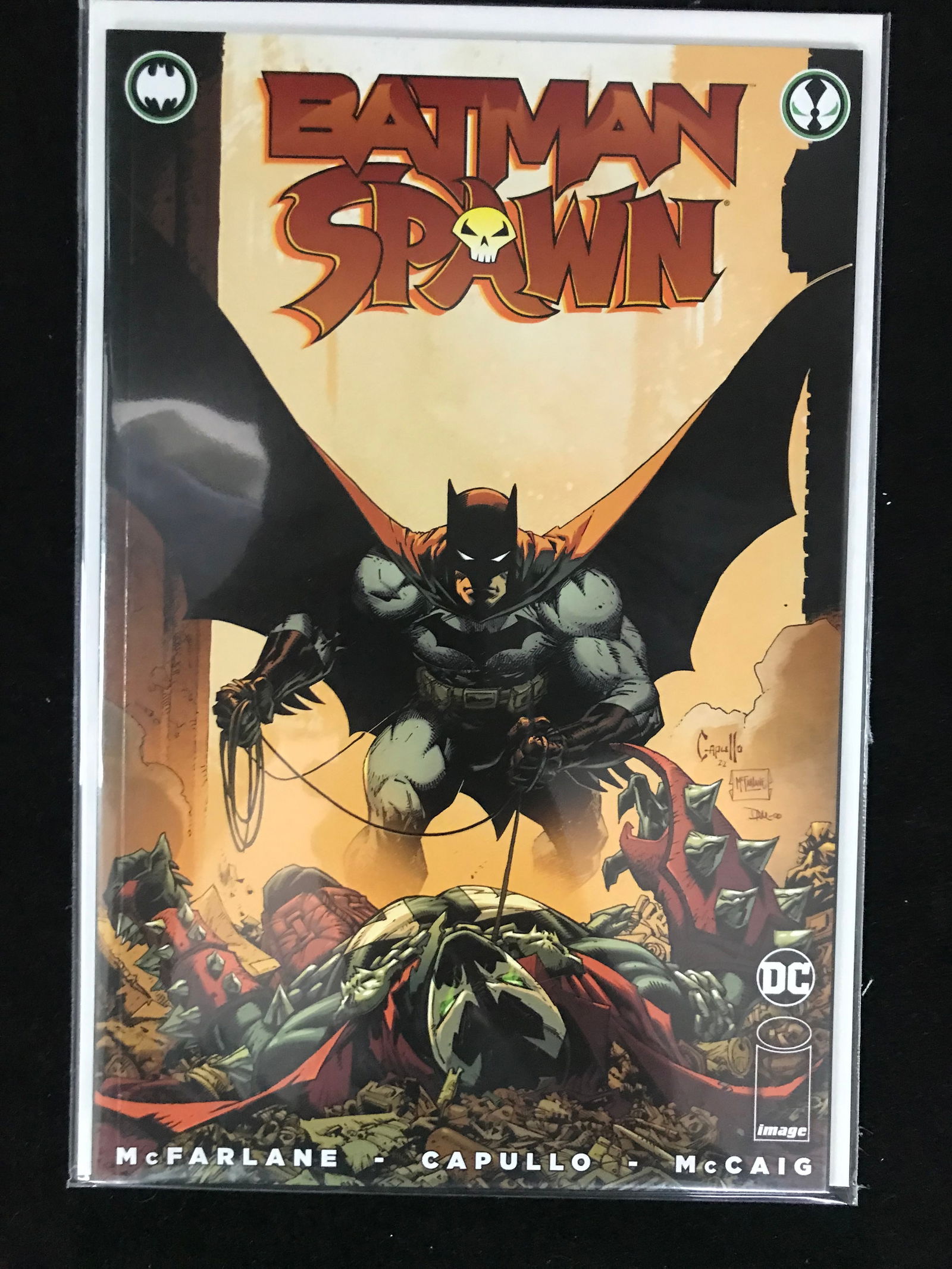 DC AND IMAGE COMICS BATMAN SPAWN (1 of 1)