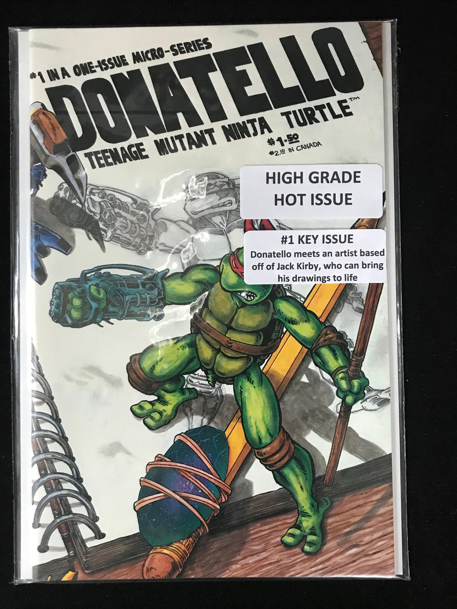 DONATELLO TEENAGE MUTANT NIJA TURTLE: Prices are in Canadian dollars
