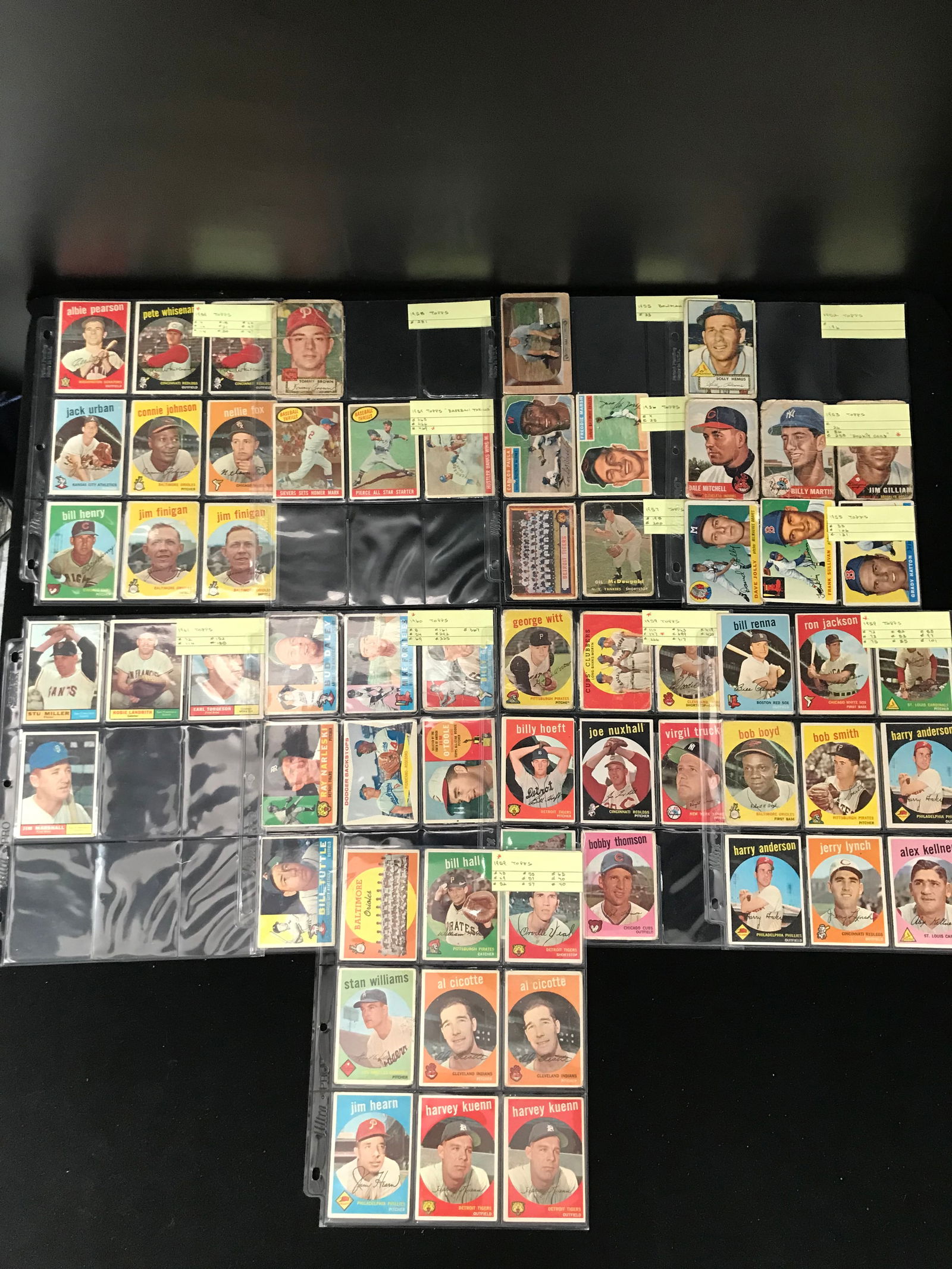 1950'S TOPPS BASEBALL CARD LOT (1 of 1)
