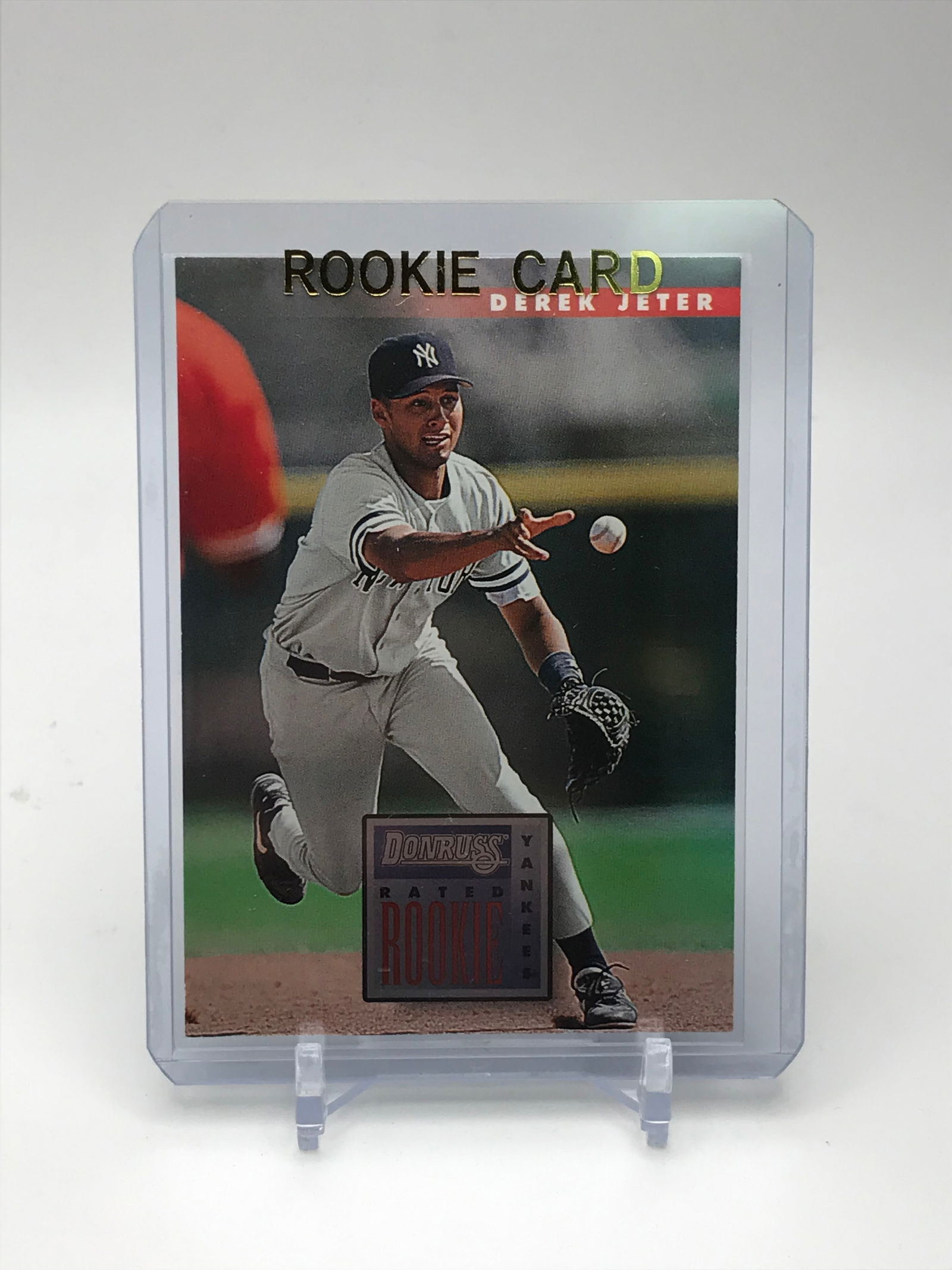 1995 DONRUSS DEREK JETER ROOKIE CARD (1 of 2)