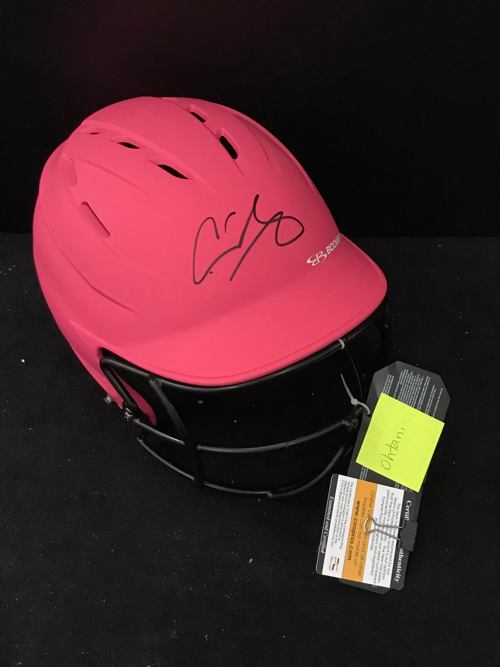 SHOHEI OHTANI SIGNED FULL SIZE BATTING HELMET (PRO CERT COA): Prices are in Canadian dollars