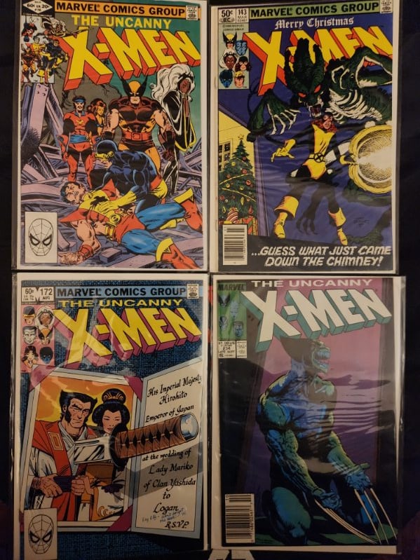 LOT OF 4  X-MEN COMICS  (MARVEL COMICS) (1 of 1)