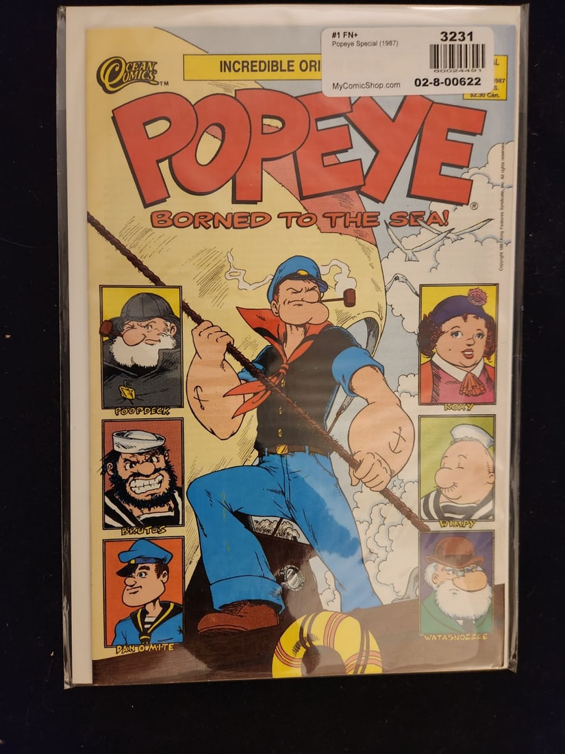 POPEYE #1 (OCEAN COMICS) (1 of 1)