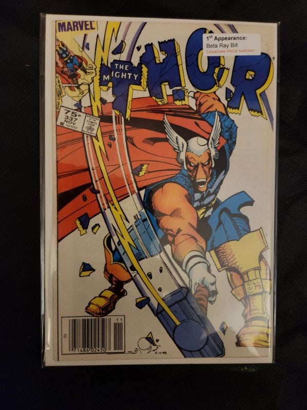 MARVEL COMICS THE MMIGHTY THOR NO.337 (1ST APPEARANCE BETA RAY BILL) (1 of 1)