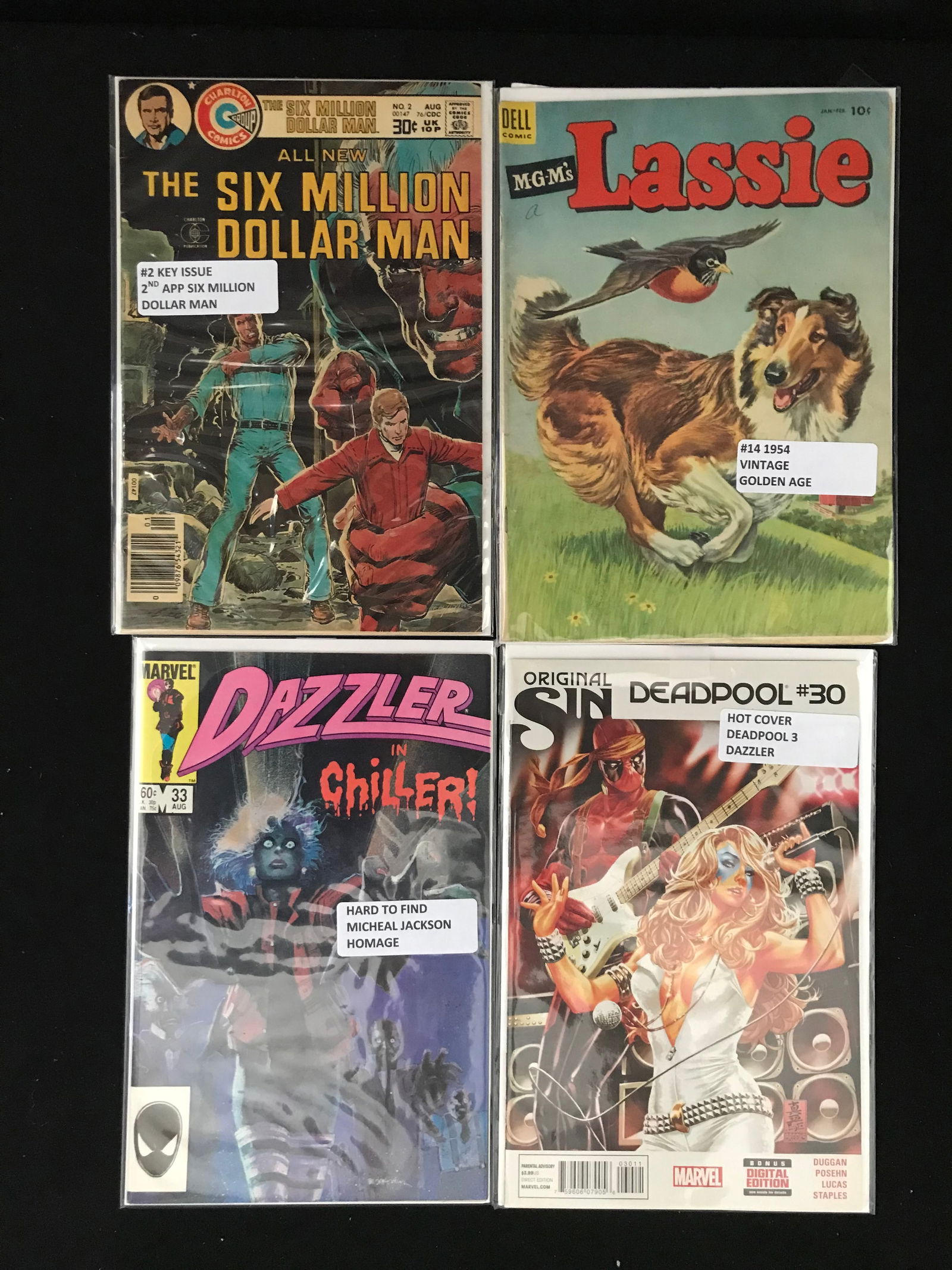 VINTAGE KEY ISSUE COMIC BOOK LOT (1 of 1)