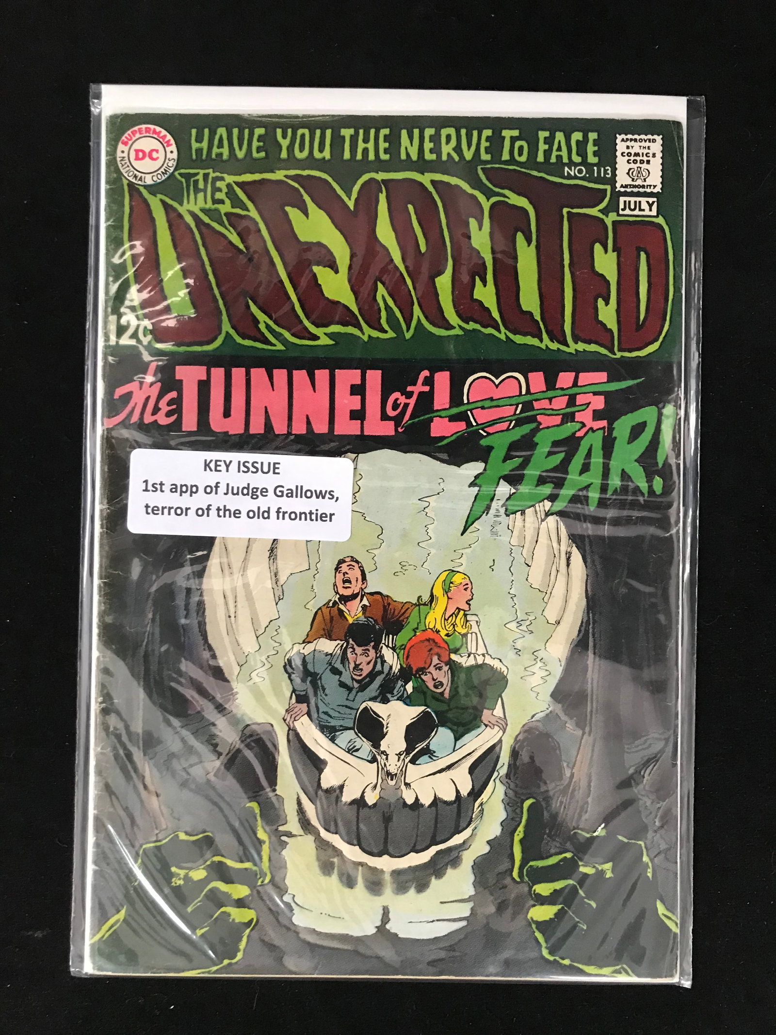 DC COMICS NO.113 THE UNEXPECTED (1ST APP JUDGE GALLOWS) (1 of 1)