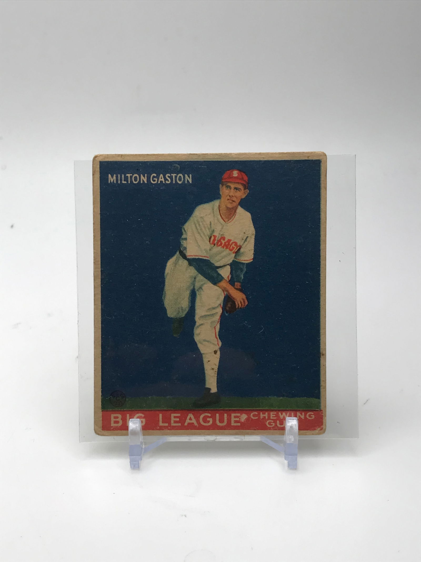 MILTON GASTON 1933 GOUDY BIG LEAGUE CHEWING GUM BASEBALL CARD: Prices are in Canadian dollars